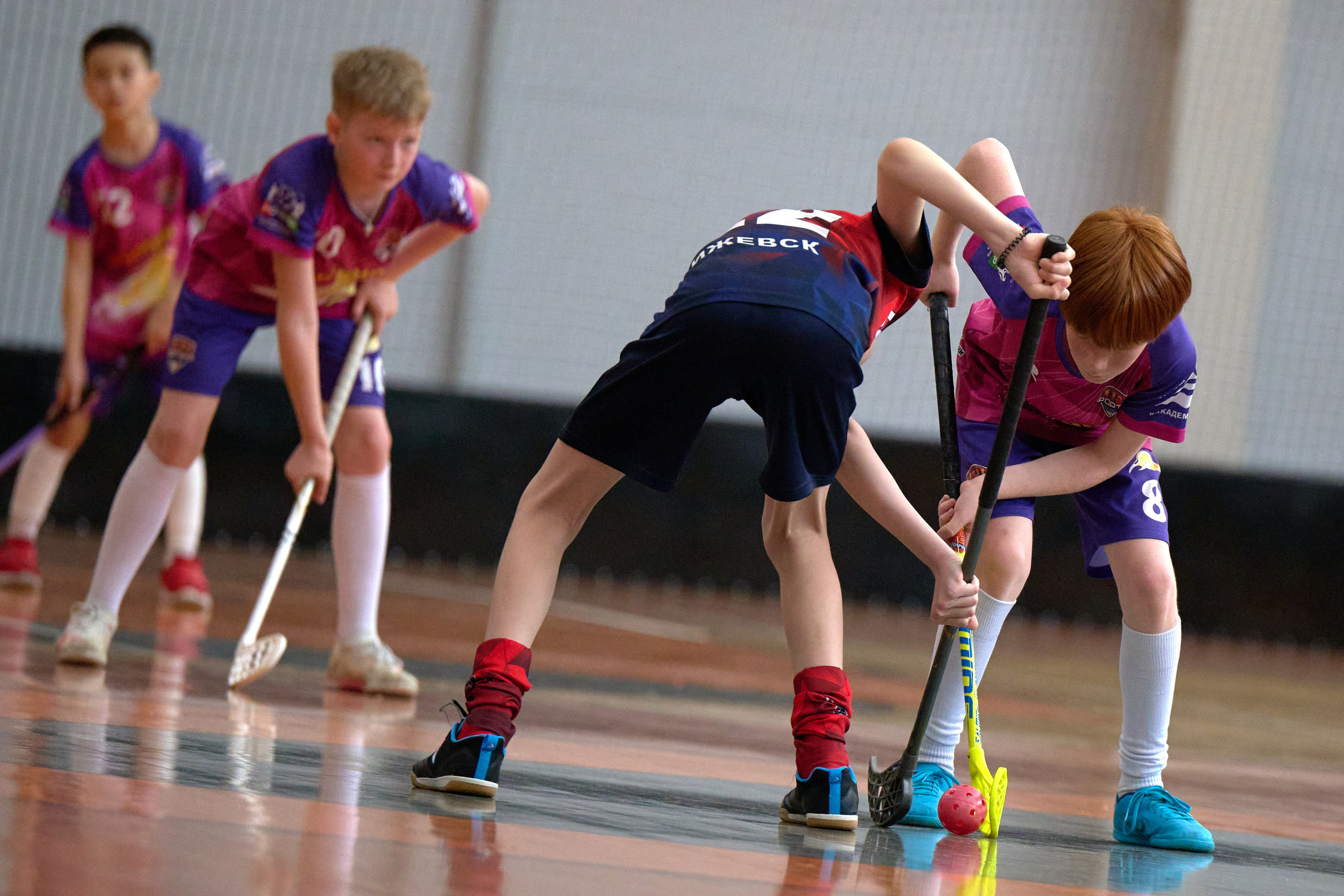 Турнир по флорболу 2025 Ника в Ижевске. Спортивный репортажный фотограф в Ижевске Сергей Мерзляков