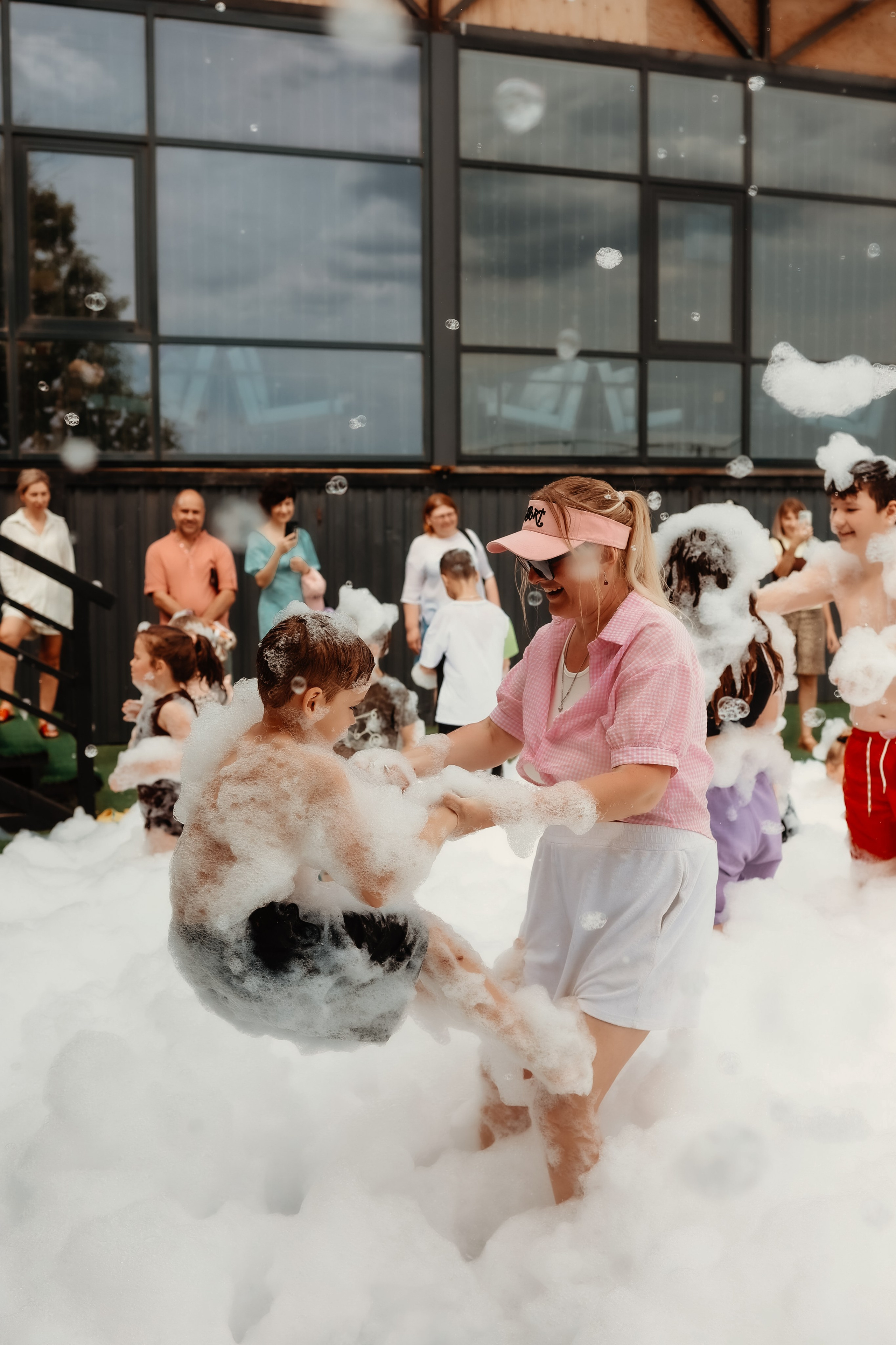 Пенная вечеринка. Семейный и детский фотограф в Славгороде Анастасия Винс