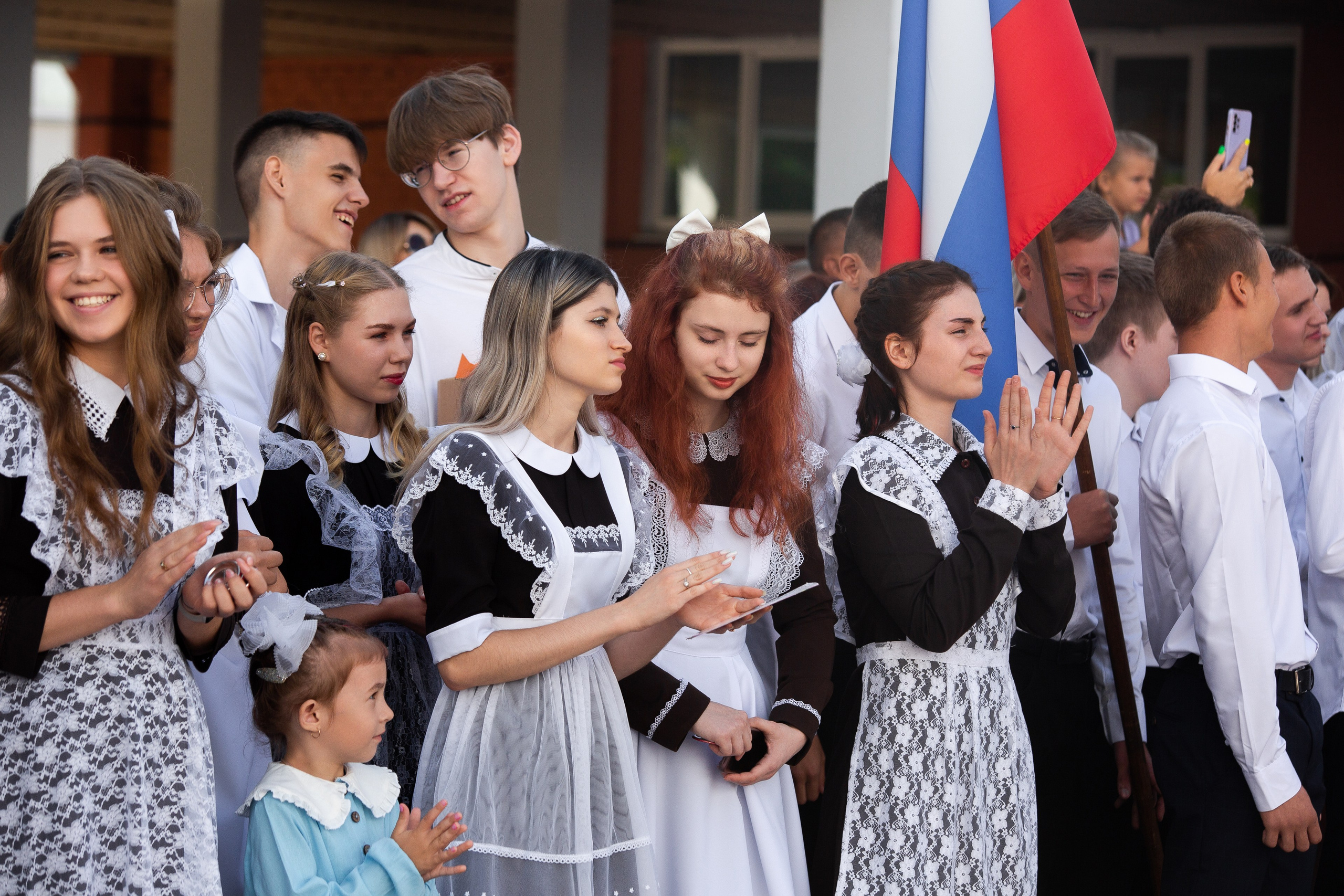 1 сентября 2023 г. 9 школа Мценск. Профессиональный фотограф в Мценске и Орловской области