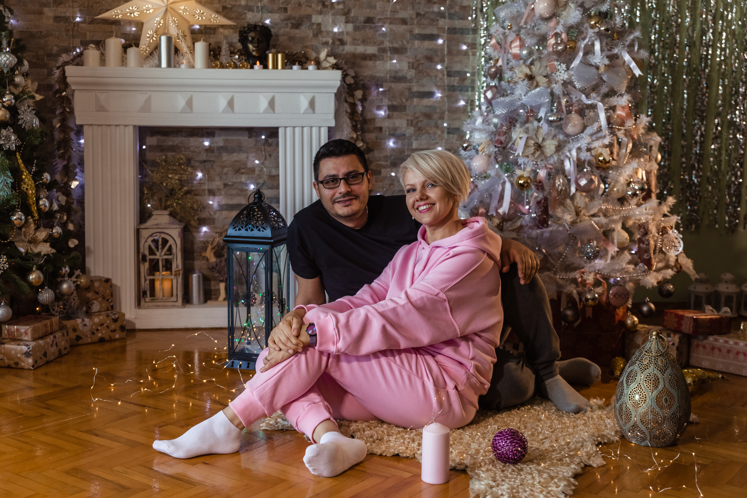 Irina’s New Year content photo session. Professional family and children’s photographer in Izmir Irina Eron