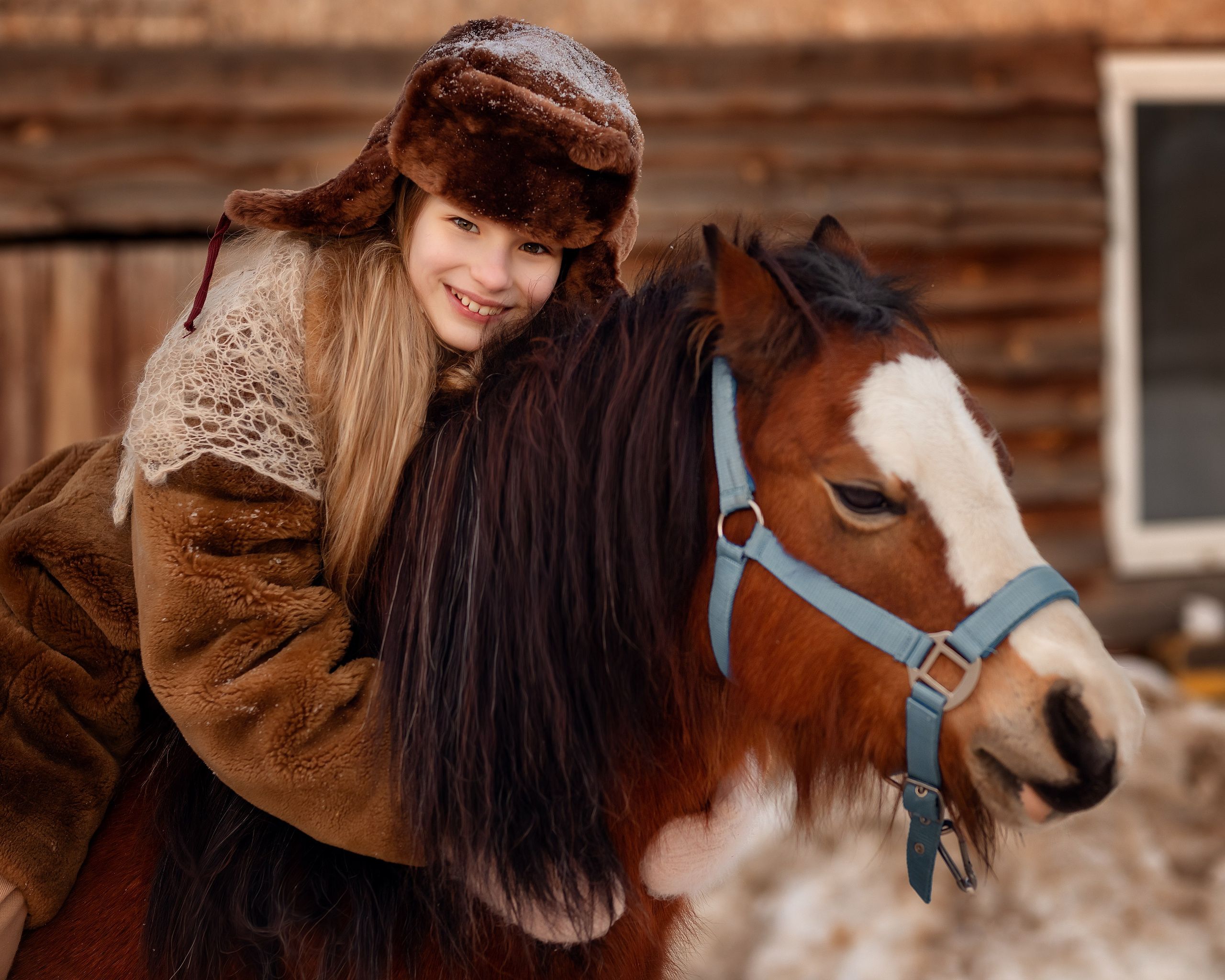 Настя и пони. Детский и семейный фотограф в Челябинске Мандрикова Светлана