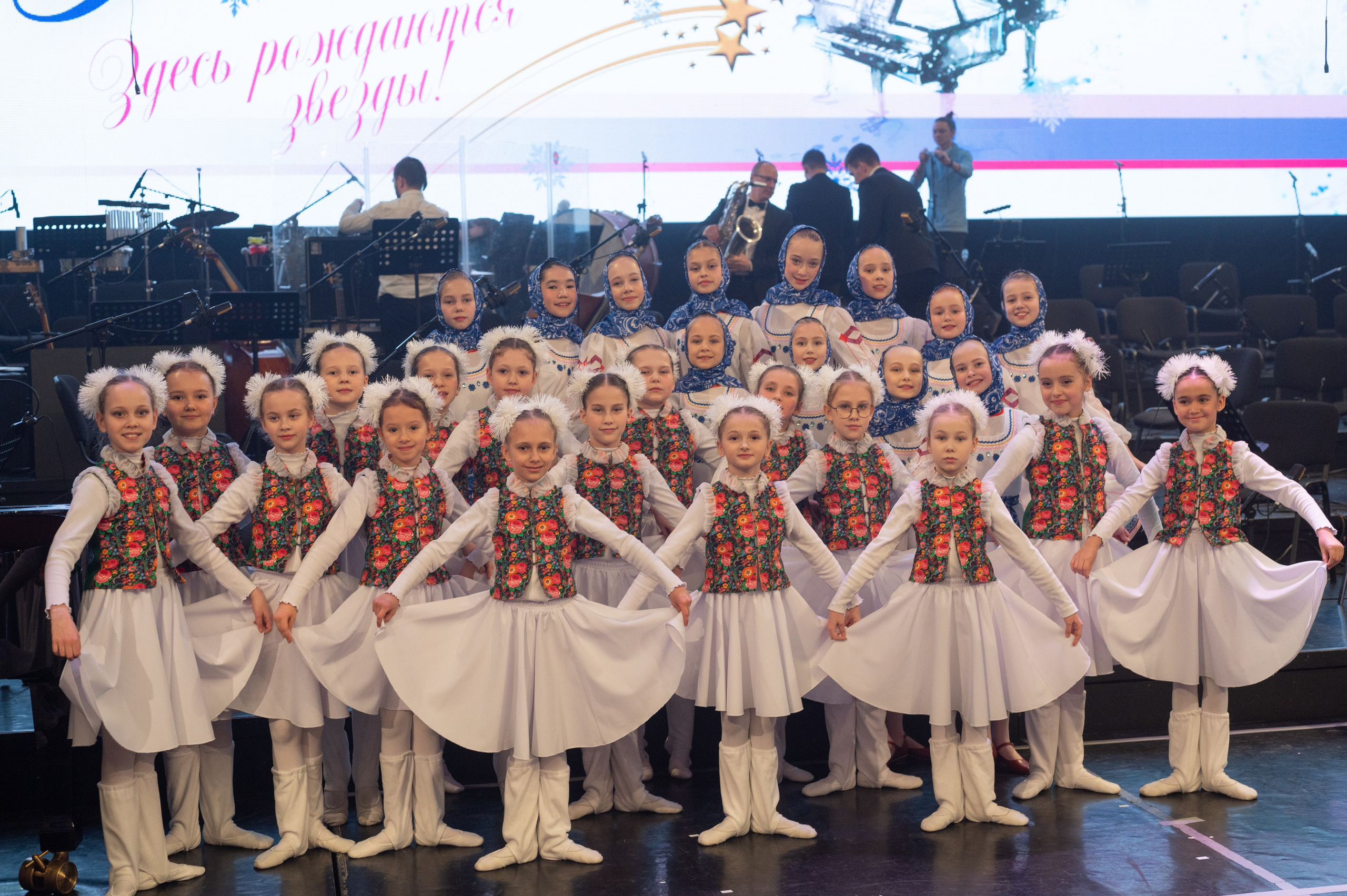 Отчетный концерт ДШИ «Гармония» «Зимняя гармония». Фотограф новорожденных, семейный детский в Тюмени Татьяна Морозова