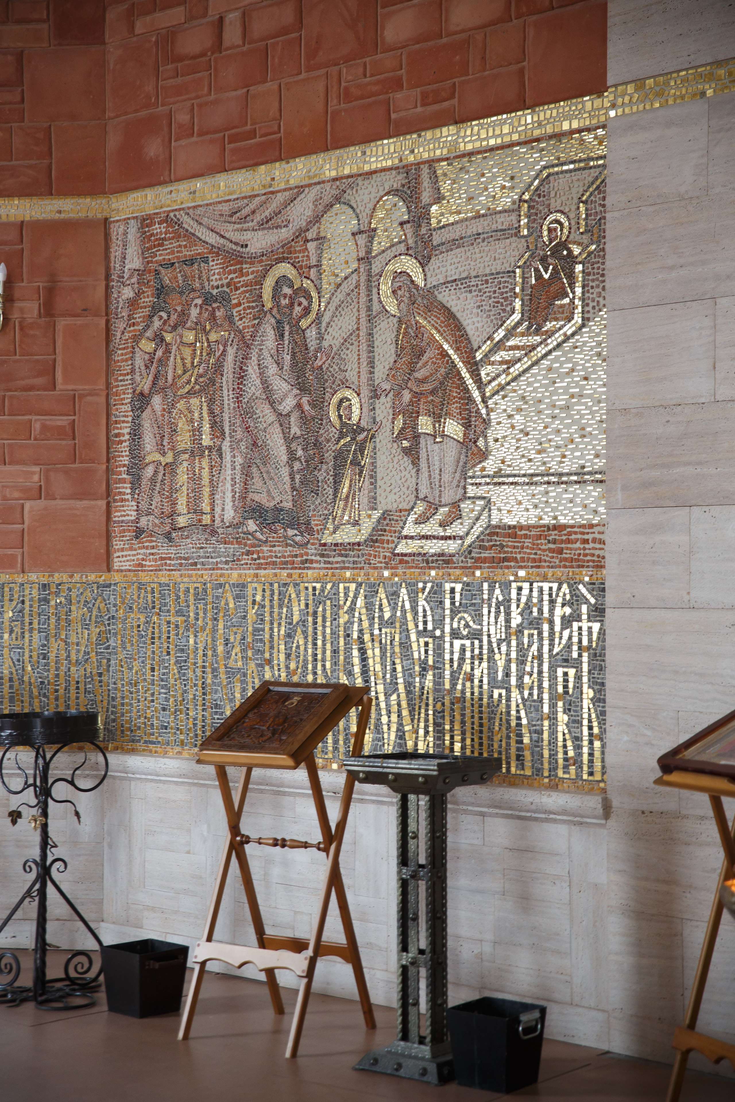 Успенский собор в монастыре Бештау. НИИКОРОВИН- мастерская мозаики и монументального искусства