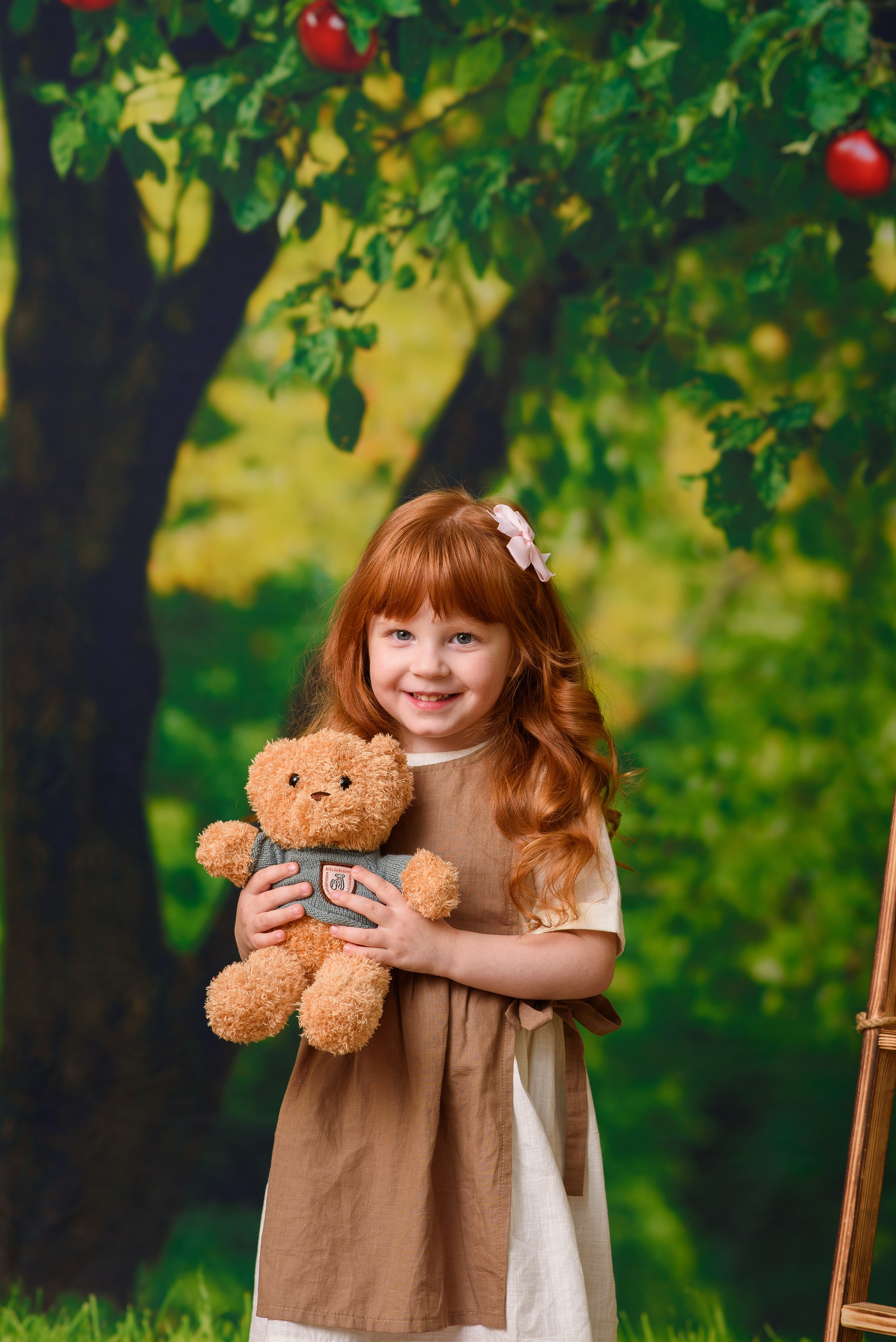 Яблочный сад. Детская фотостудия Москва