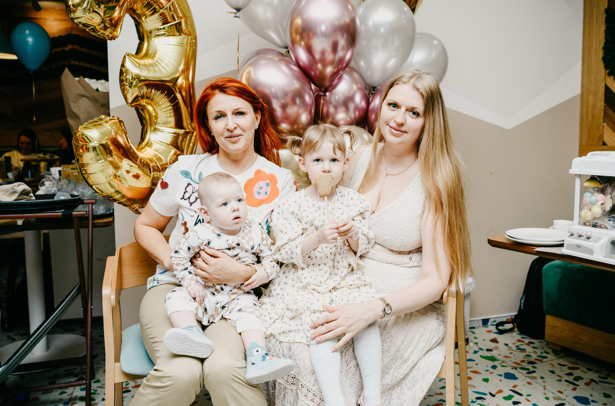 ДР Лизика. 3 года. Фотограф на выписку из роддома в Москве и МО