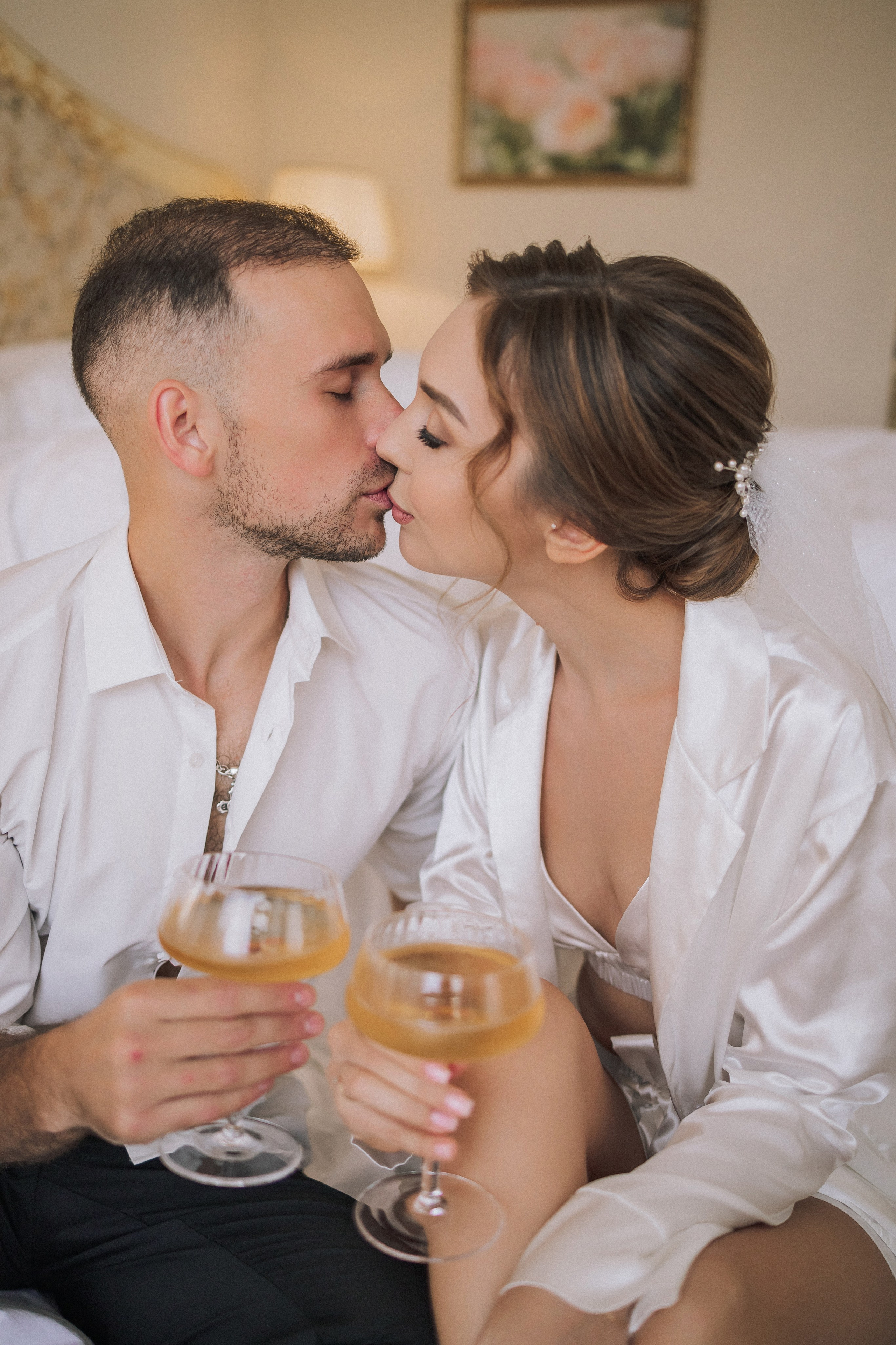 Свадебная прогулка Екатерины и Евгения. Свадебная фотография. Арина Рубах