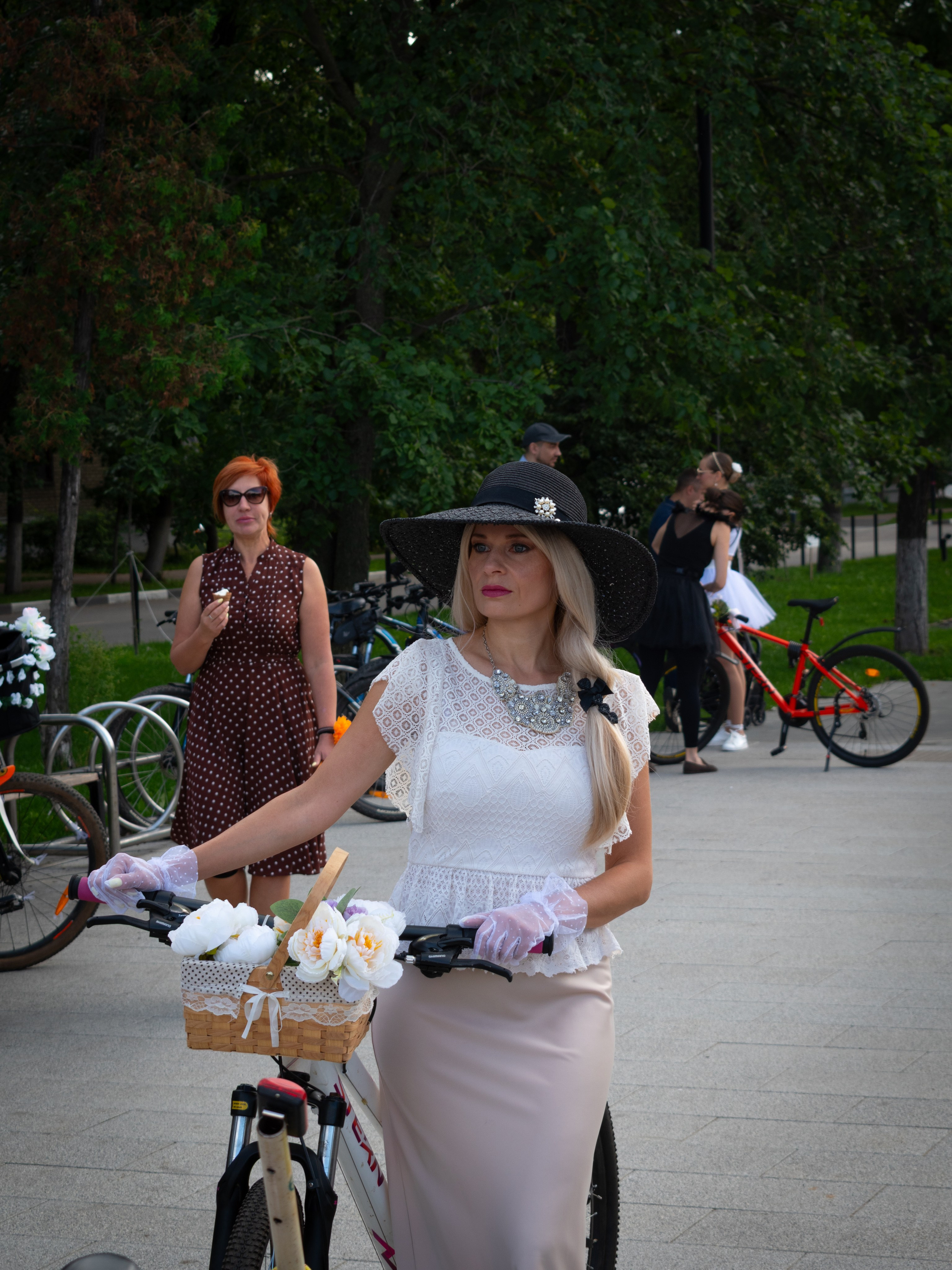 «Леди на велосипеде» — велопробег по г. Жуковскому 2025. Репортажный фотограф Сыбер Мартти