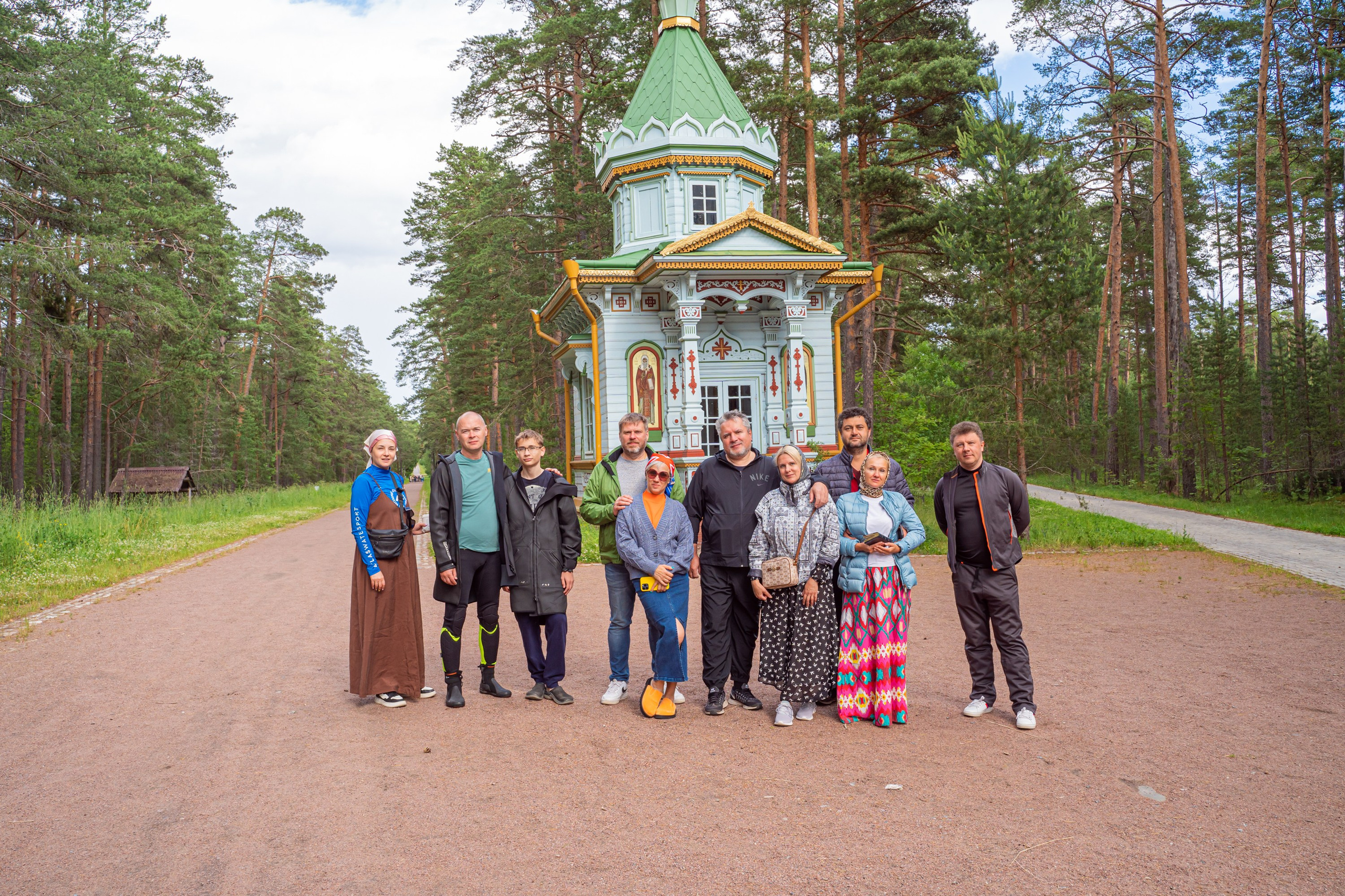 Гидровыезд в Коневский мужской монастырь. Свадебный, семейный, портретный, репортажный фотограф в Санкт-Петербурге