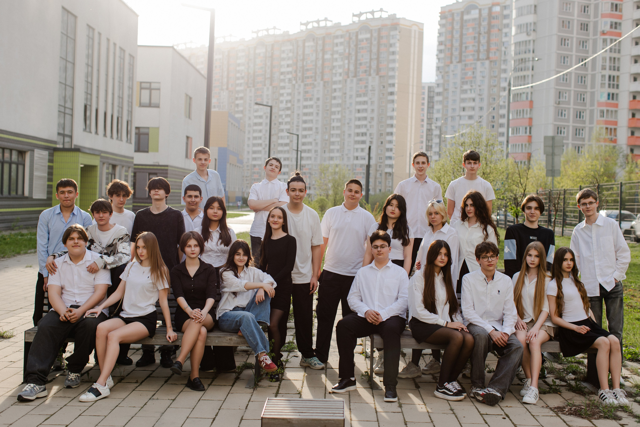 Выпускной 9 класс. Семейный и детский фотограф в Москве Кузьмина Мария