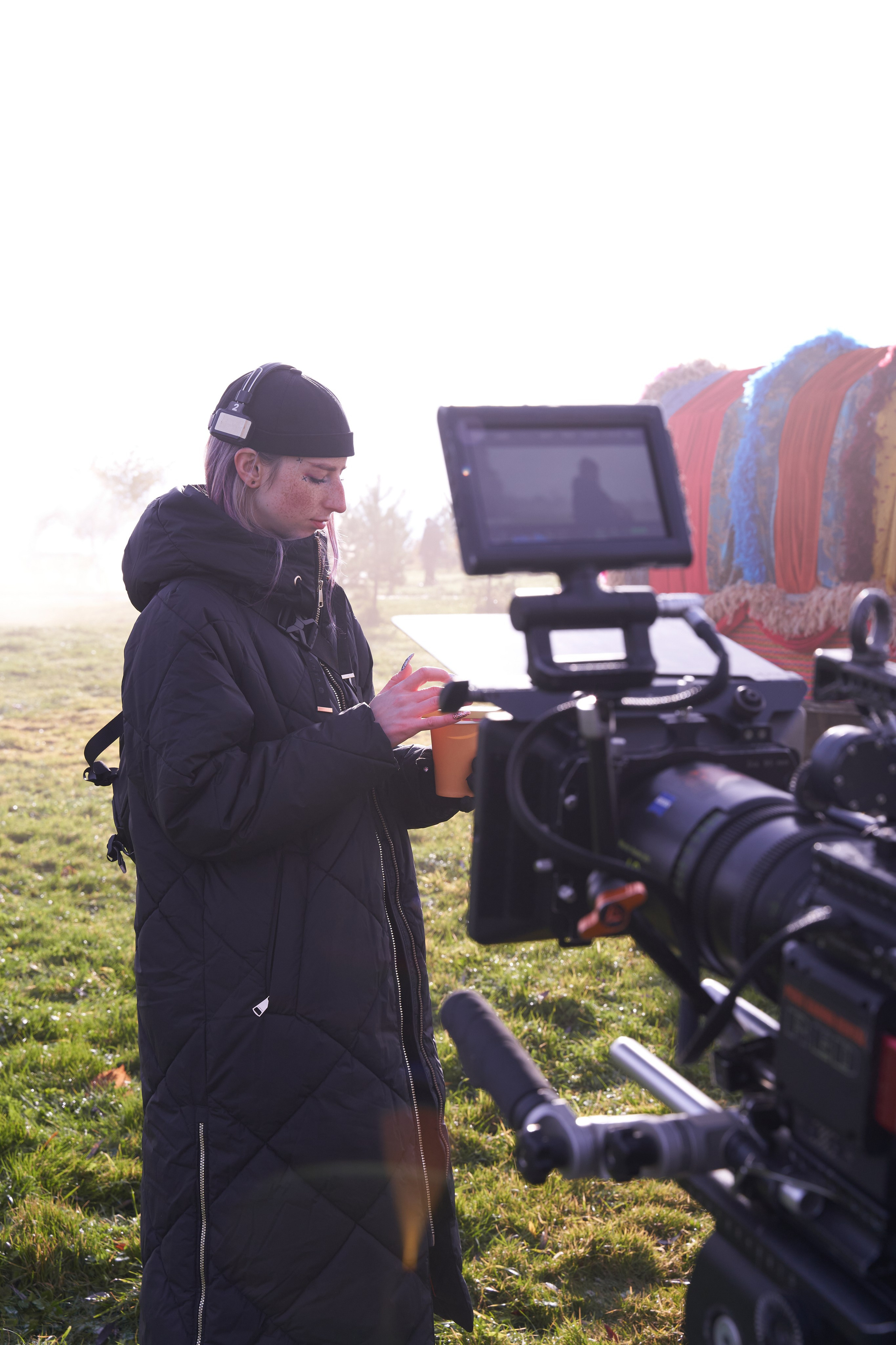 Бекстейдж съемки сериала. Krasnopoliophoto