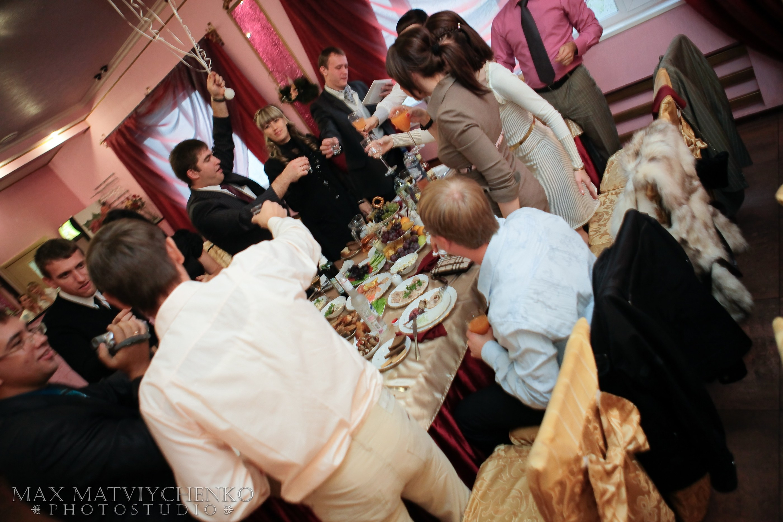 Банкет/Banquet. Максим Матвийченко и Виктория Басова профессионалы своего дела