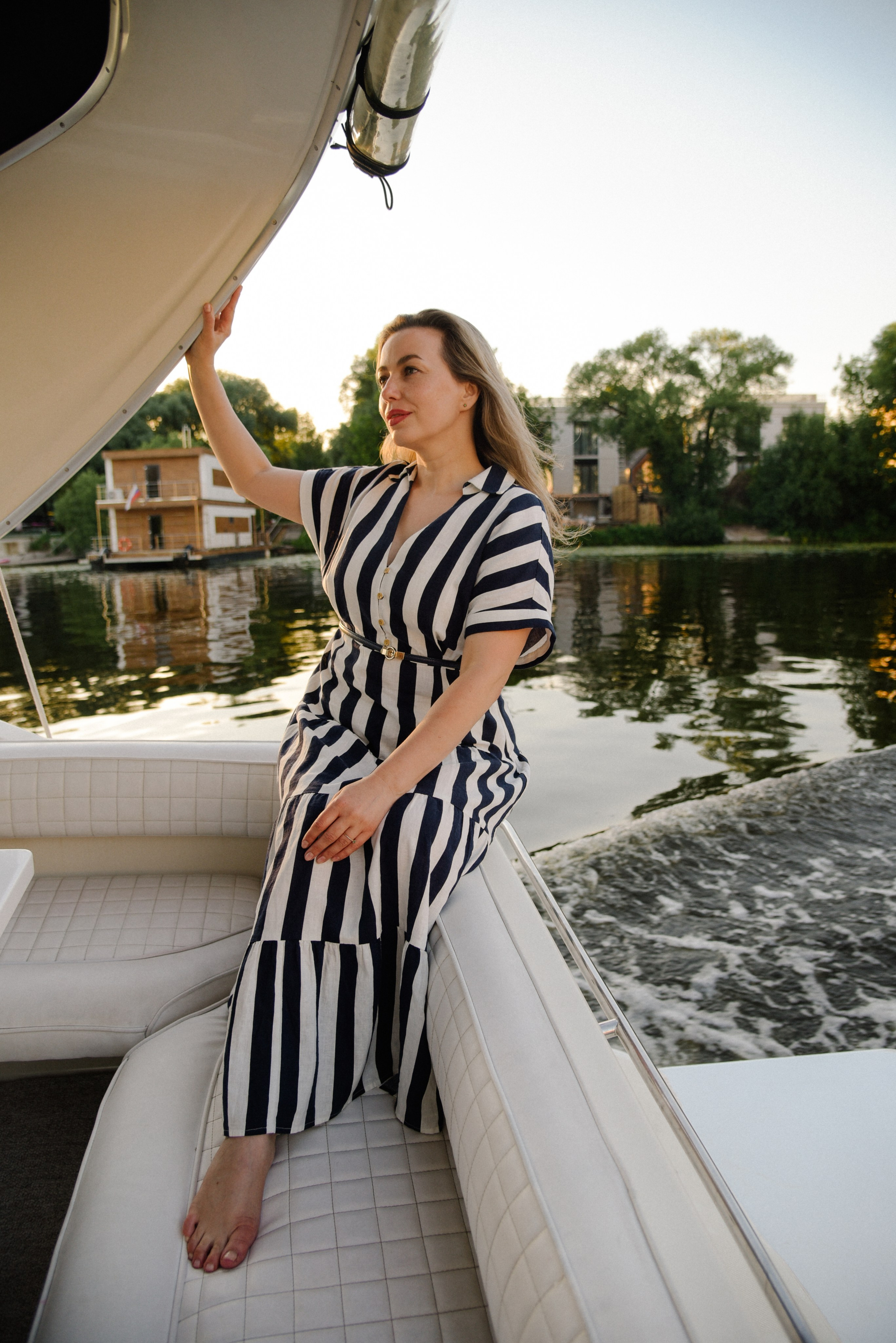 Девичник на яхте. Фотограф Лола Волна, город Москва