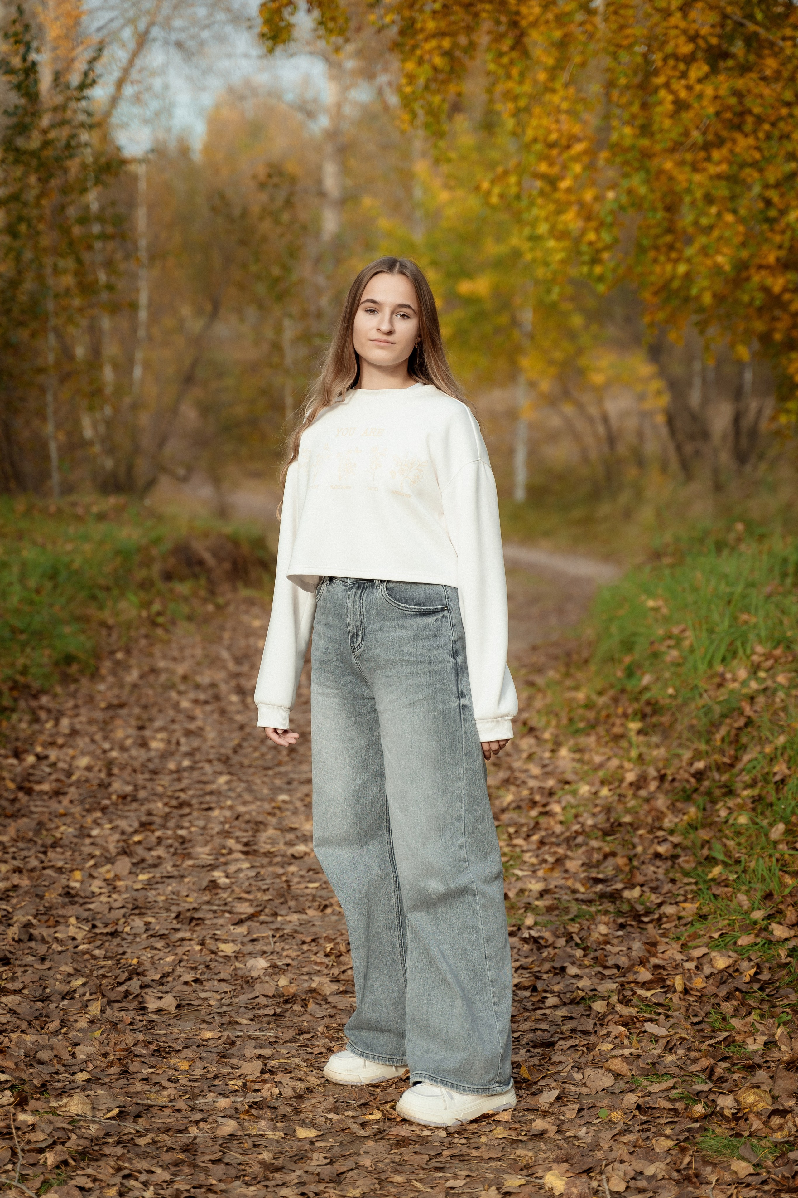 Фотосессия осенью в парке. 11 класс. Фотограф Ким Наталья в Красноярске