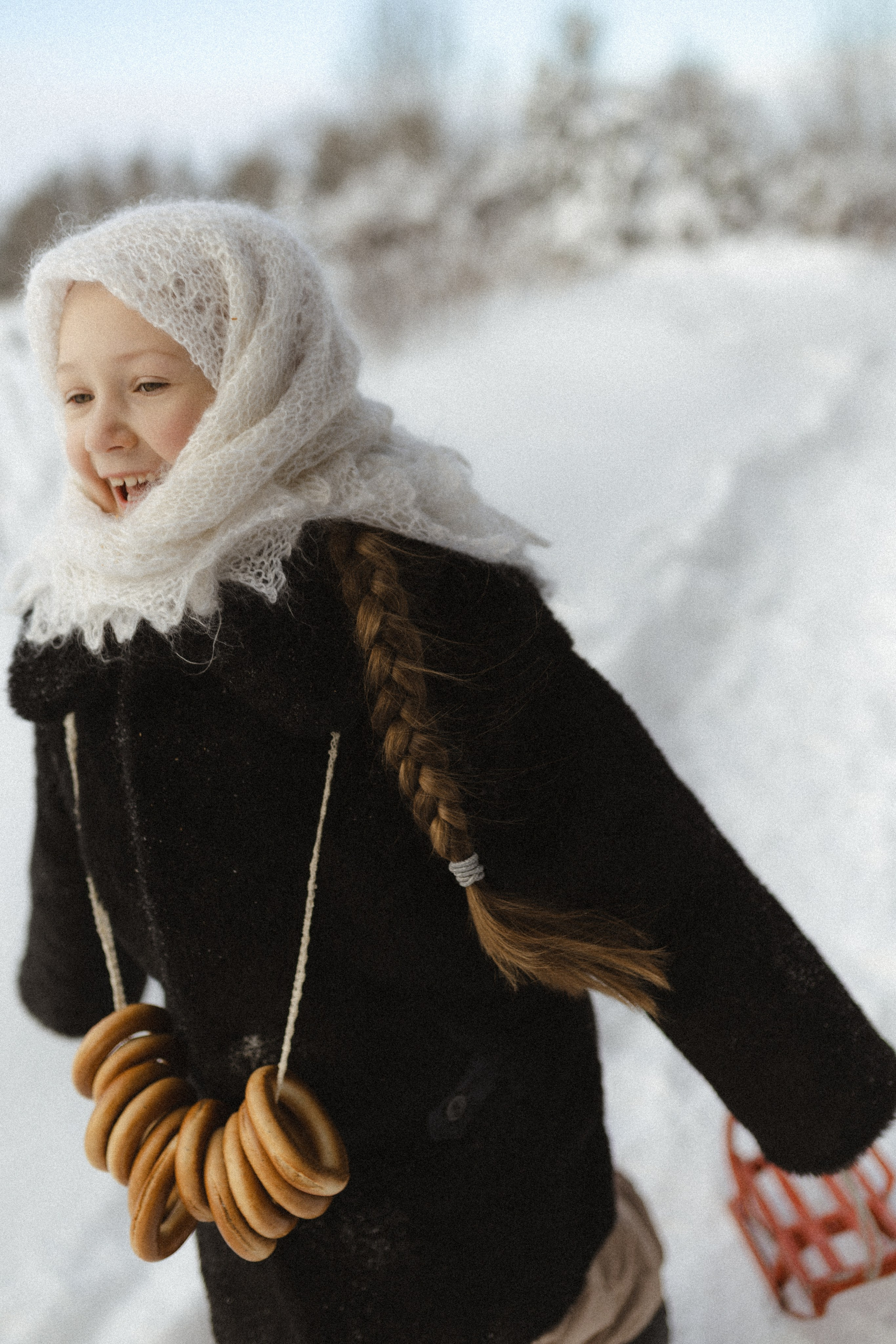 Зима не холодная, когда рядом свои. Семейный фотограф в Москве Алина Савченко