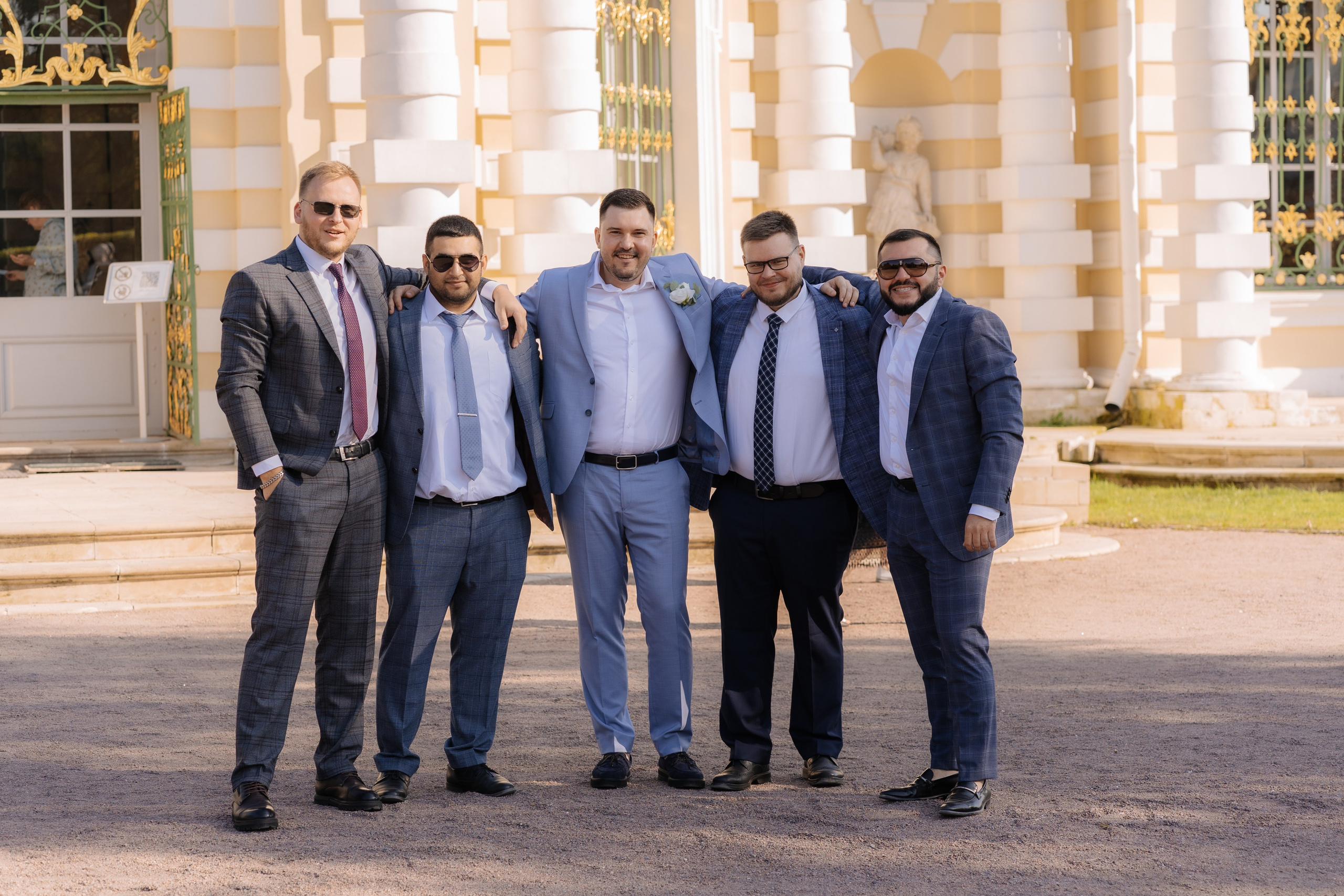 Свадебная фотосессия в Москве, парк Кусково. Свадебный фотограф в Москве Анна Полушина