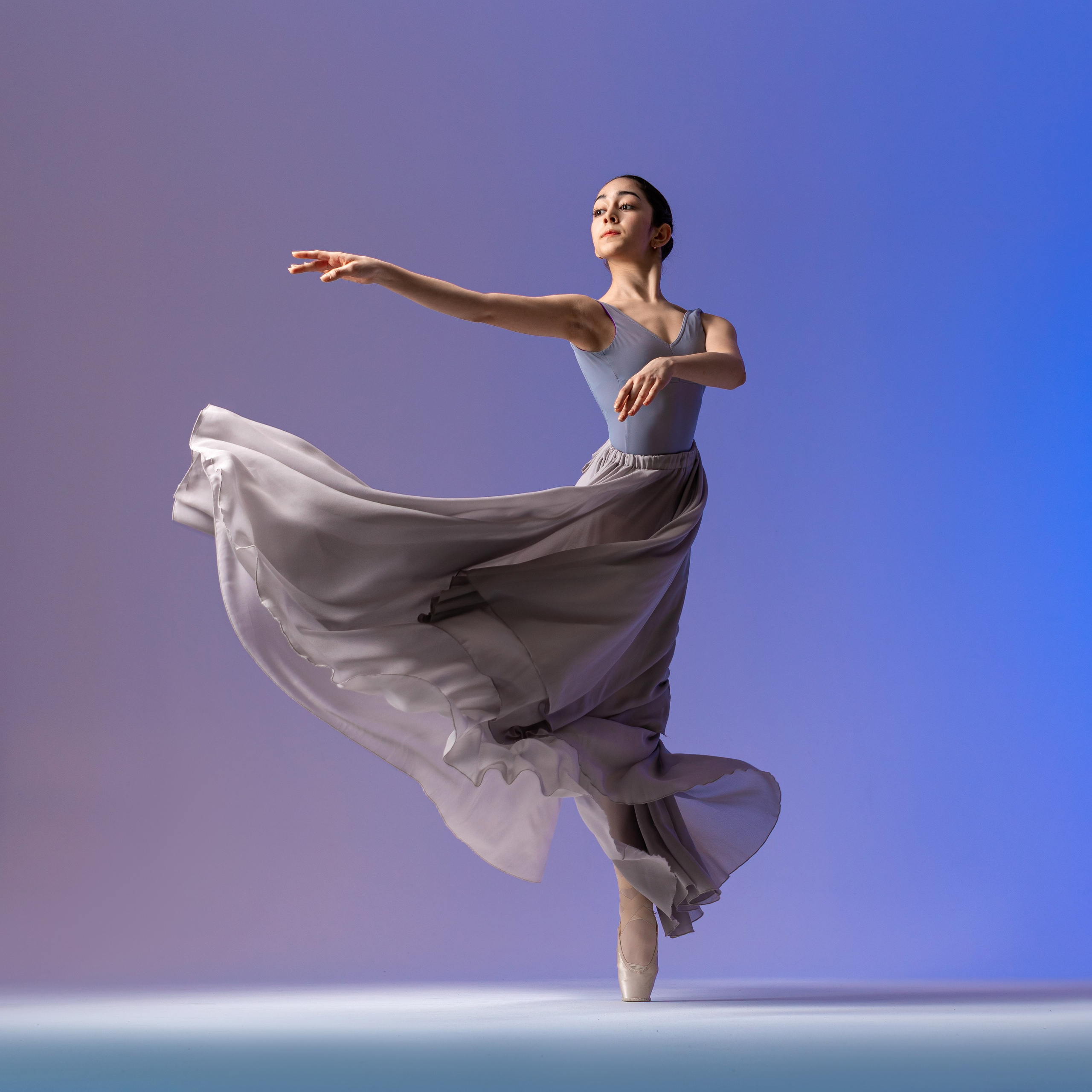 Балетная съёмка на белой циклораме и фонах. Балетный фотограф Алина Ханько — Душа Балета