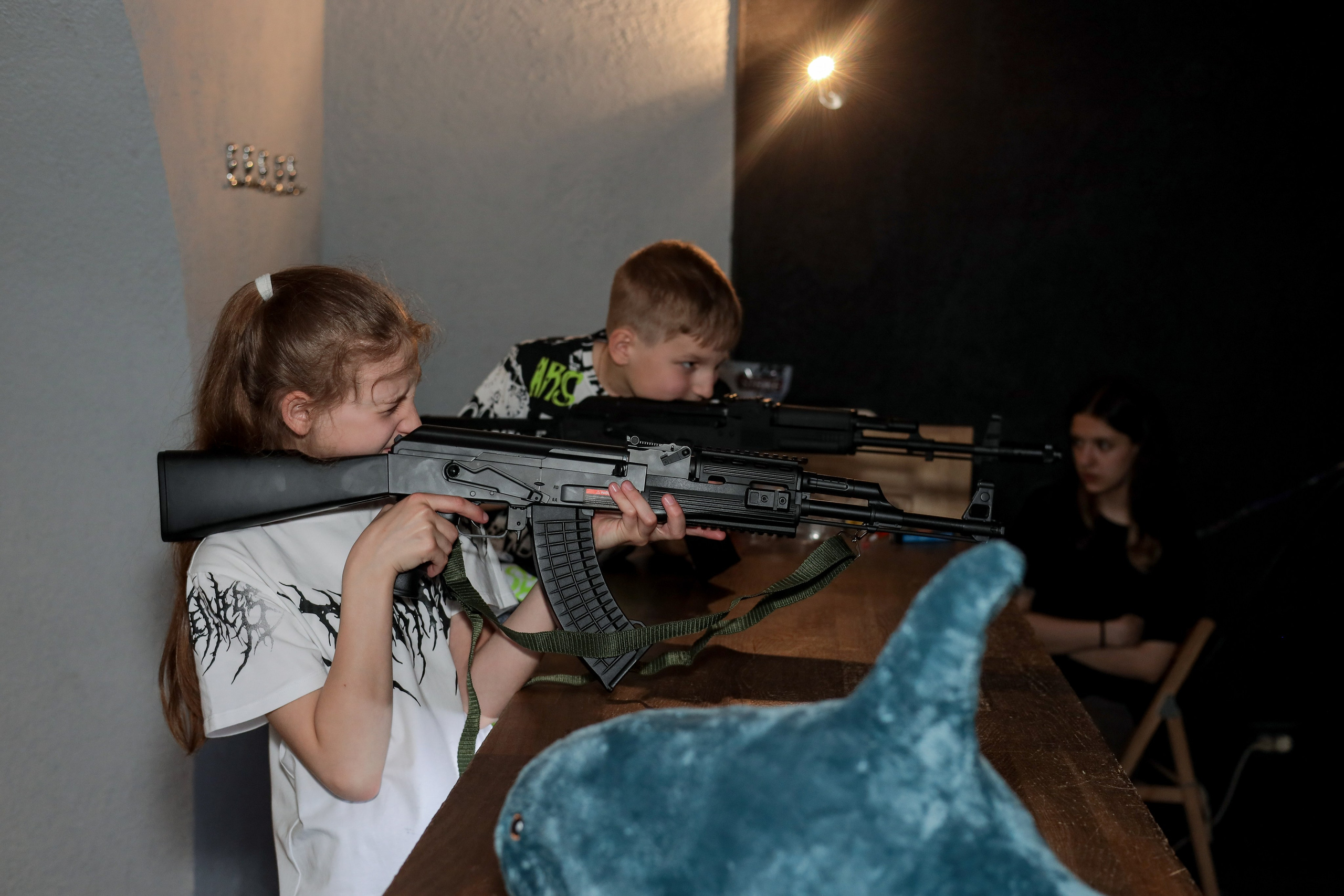 День рождение в стрелковом клубе. Фотограф Надршина Лилия
