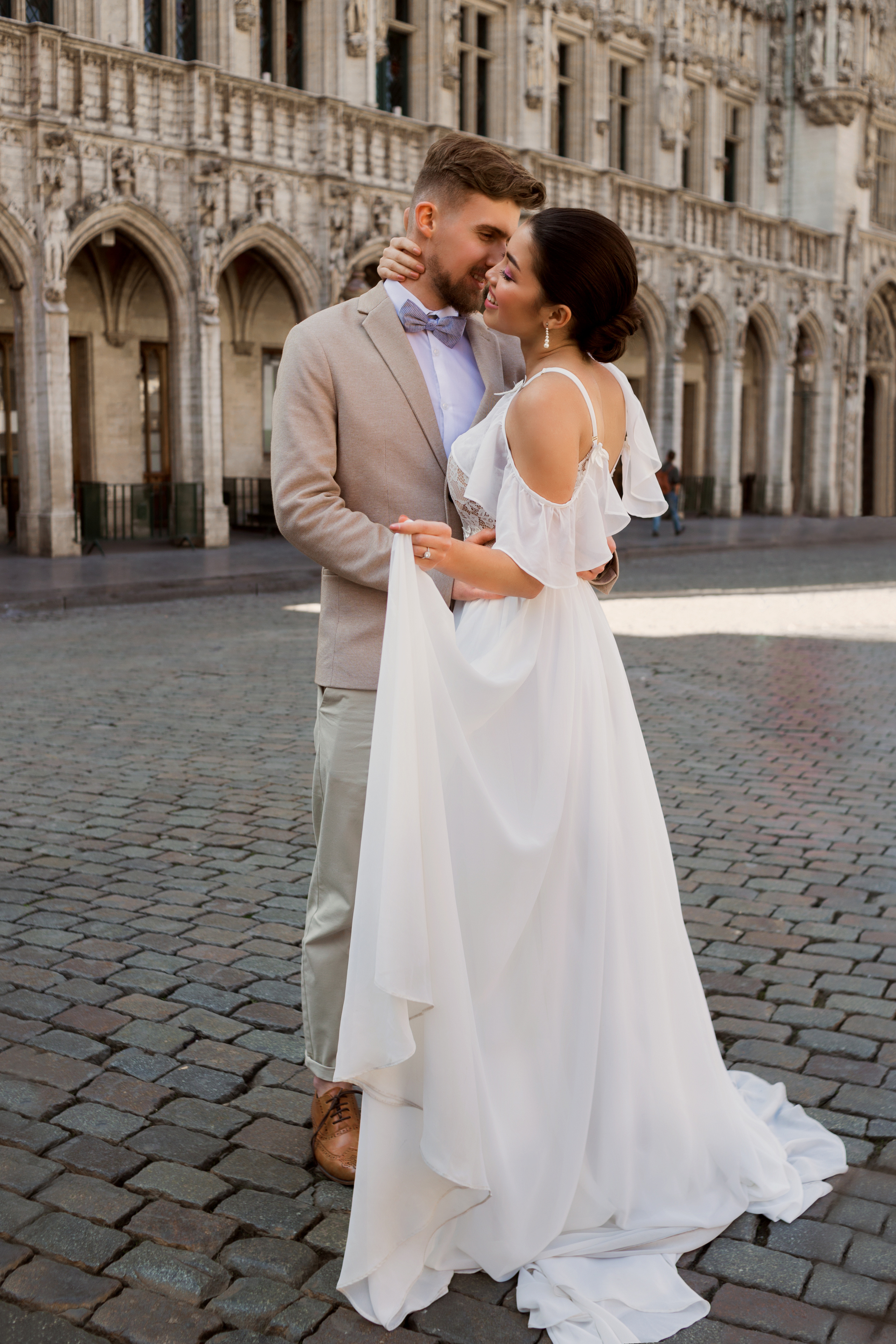 Свадебная фотосъемка для Корали и Эстабана в Брюсселе, Бельгия. Свадебный и семейный фотограф в Москве Евгения Лисина