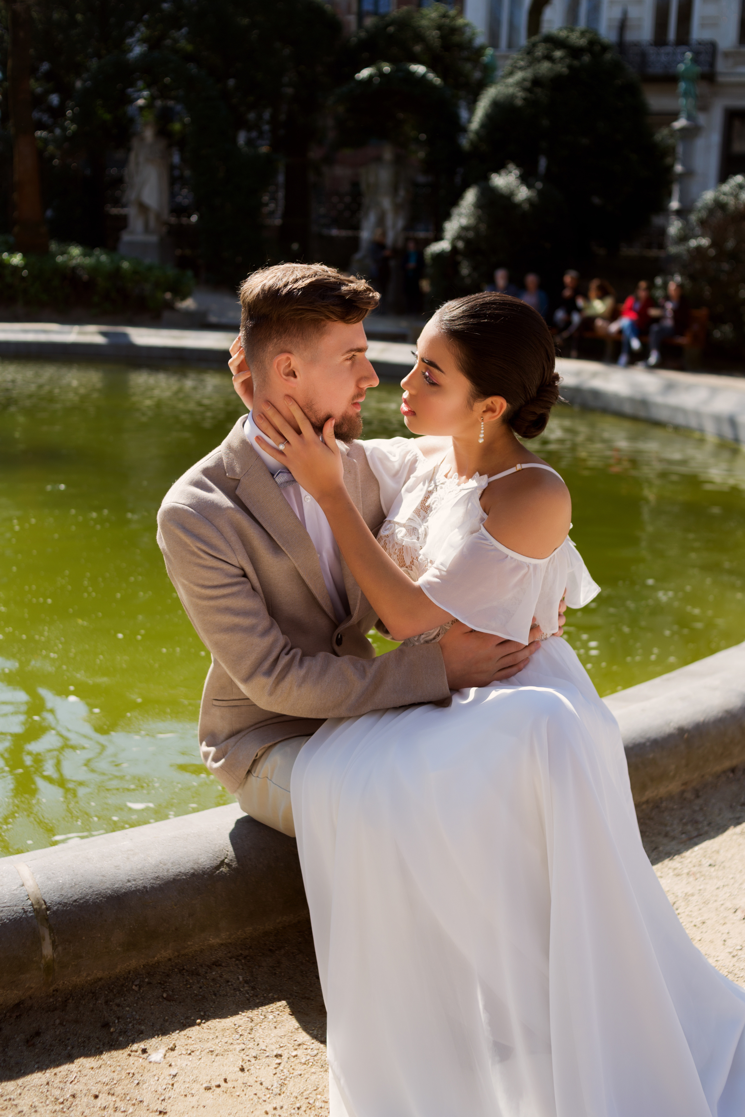 Свадебная фотосъемка для Корали и Эстабана в Брюсселе, Бельгия. Свадебный и семейный фотограф в Москве Евгения Лисина