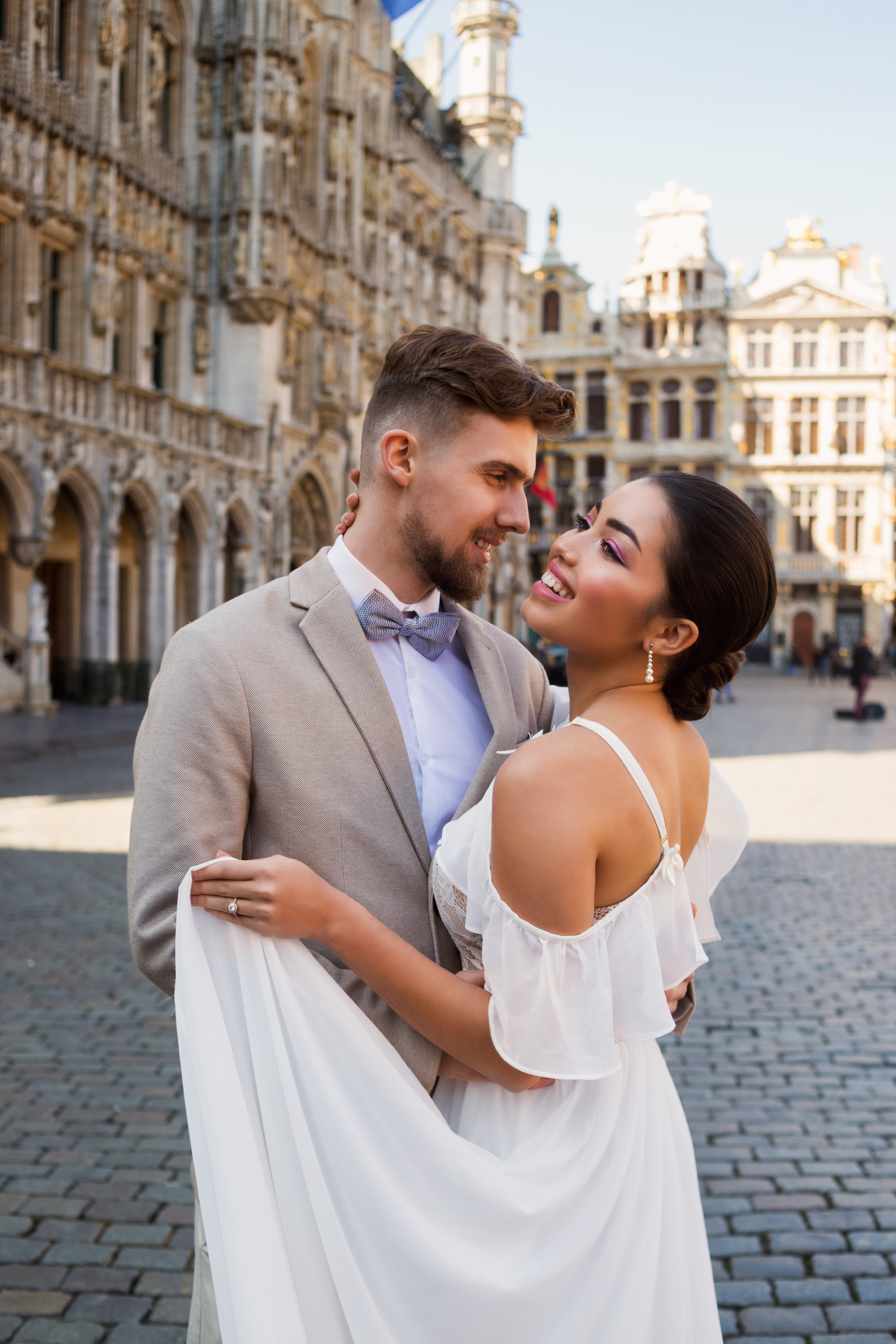 Свадебная фотосъемка для Корали и Эстабана в Брюсселе, Бельгия. Свадебный и семейный фотограф в Москве Евгения Лисина