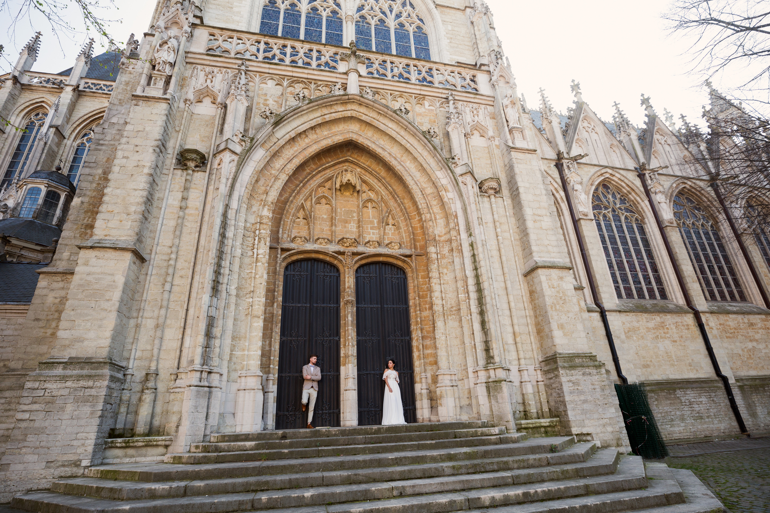 Свадебная фотосъемка для Корали и Эстабана в Брюсселе, Бельгия. Свадебный и семейный фотограф в Москве Евгения Лисина