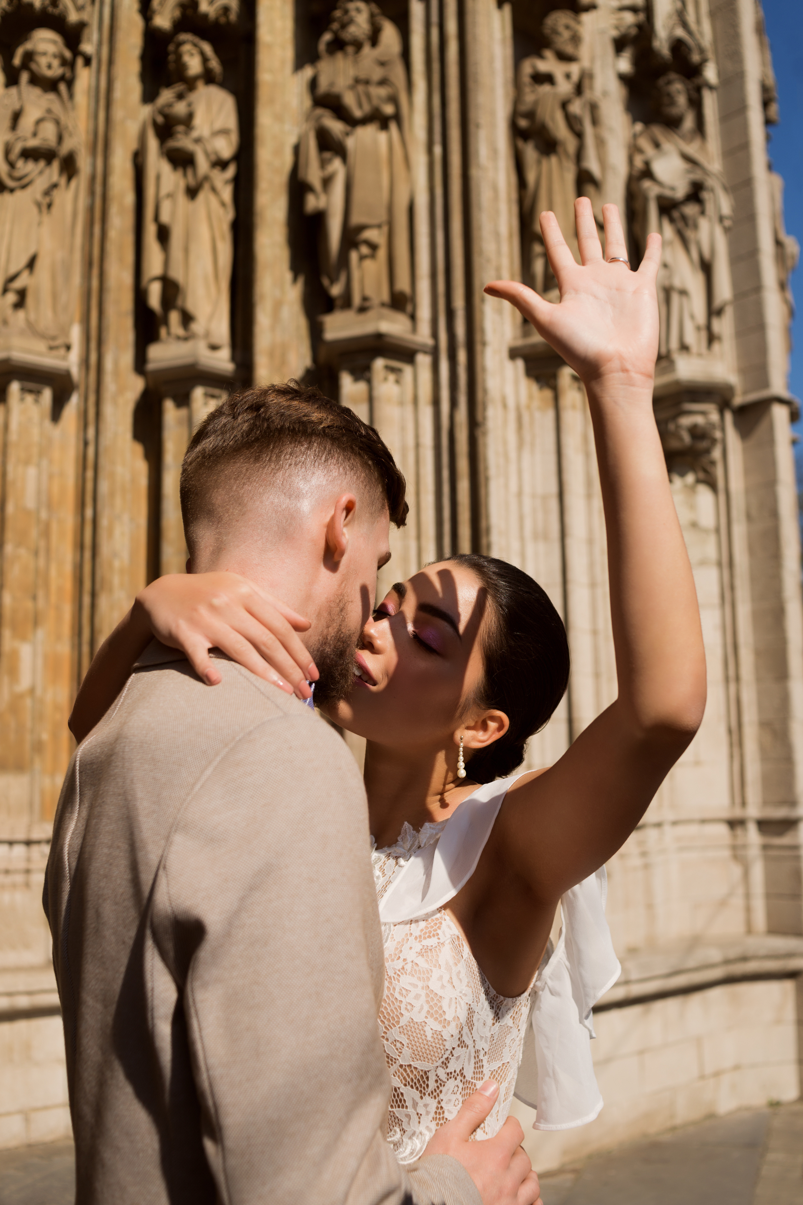 Свадебная фотосъемка для Корали и Эстабана в Брюсселе, Бельгия. Свадебный и семейный фотограф в Москве Евгения Лисина