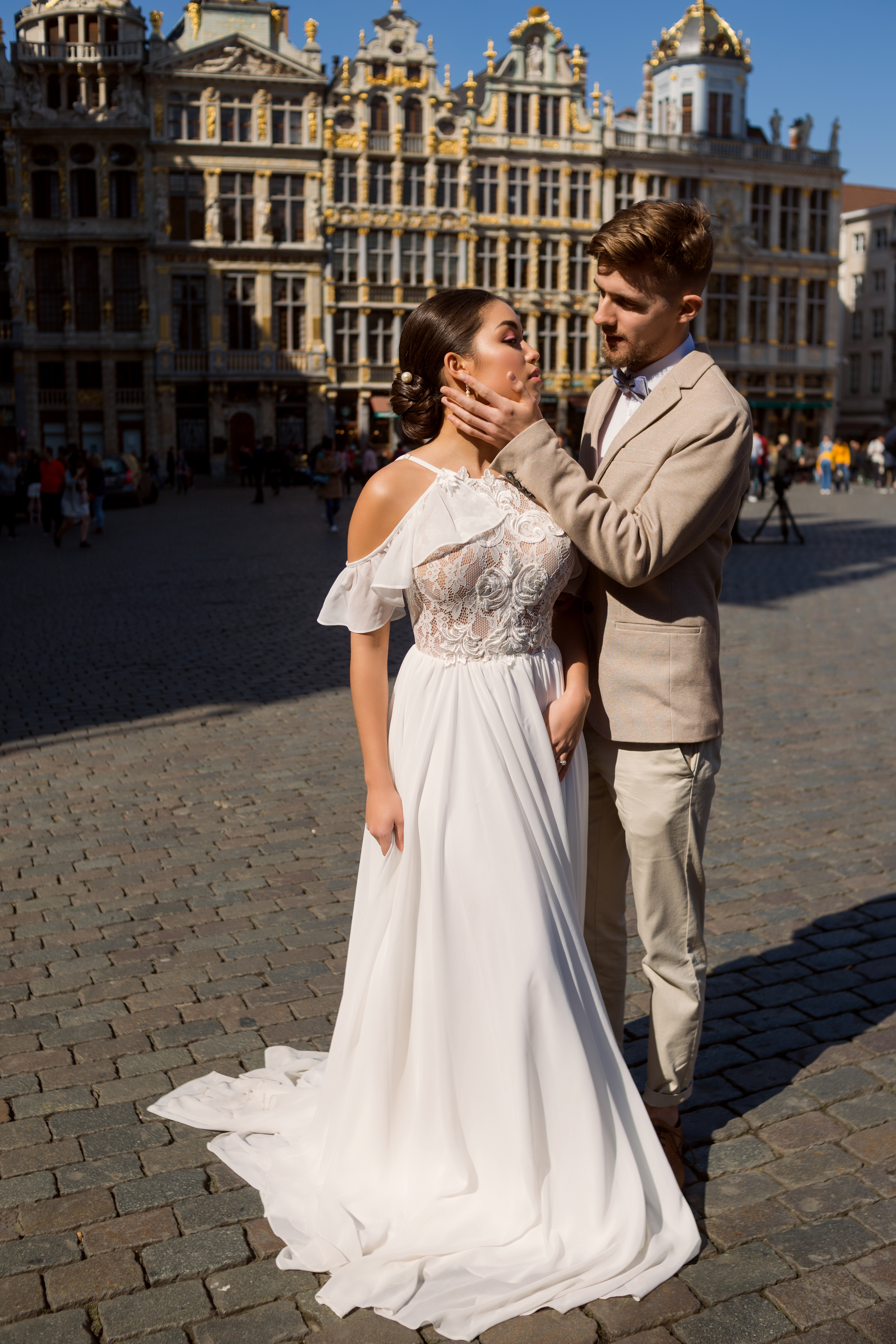Свадебная фотосъемка для Корали и Эстабана в Брюсселе, Бельгия. Свадебный и семейный фотограф в Москве Евгения Лисина