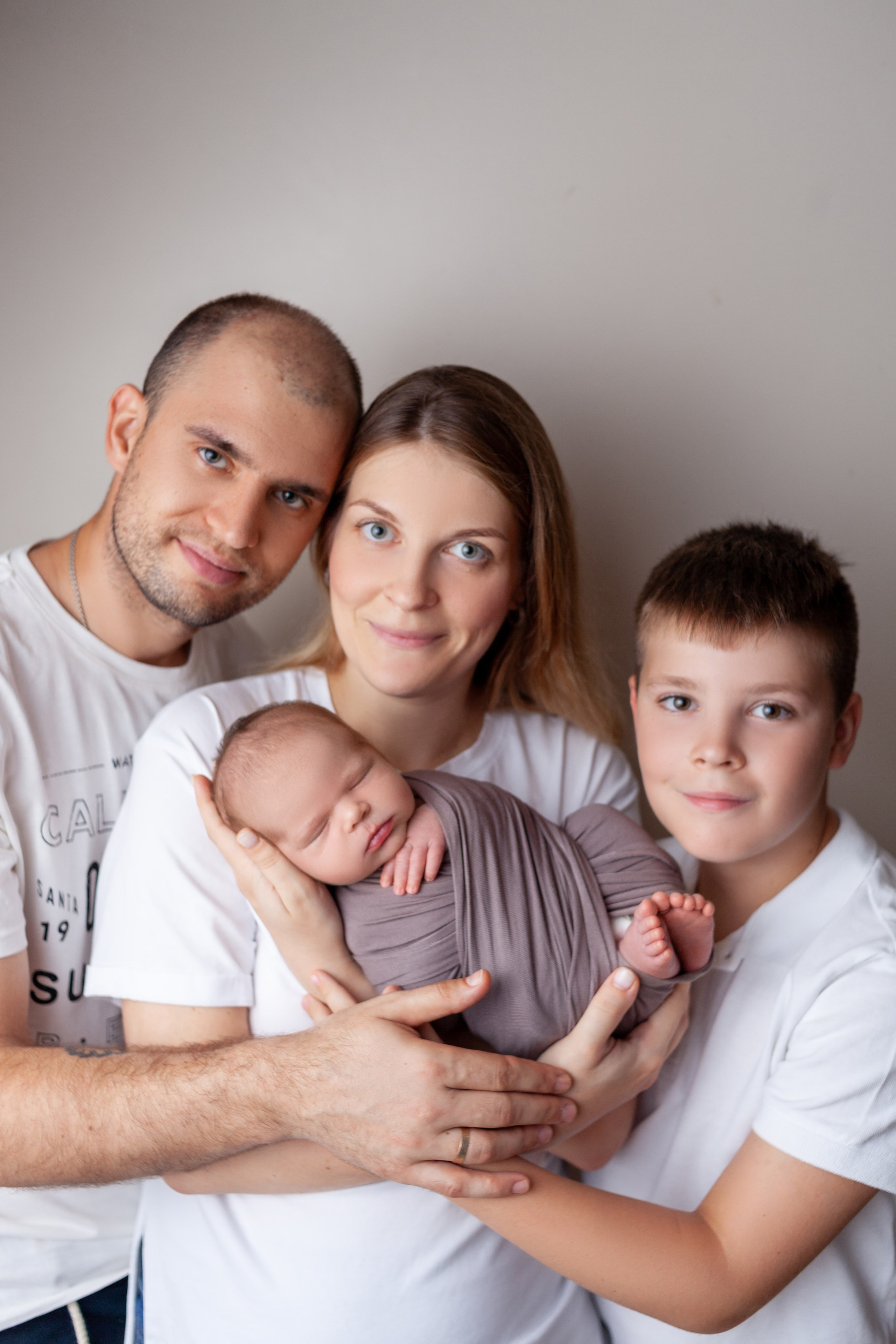 Совместные кадры. Фотограф новорожденных г. Подольск, г. Жуковский, весь юг Москвы и Моск.обл