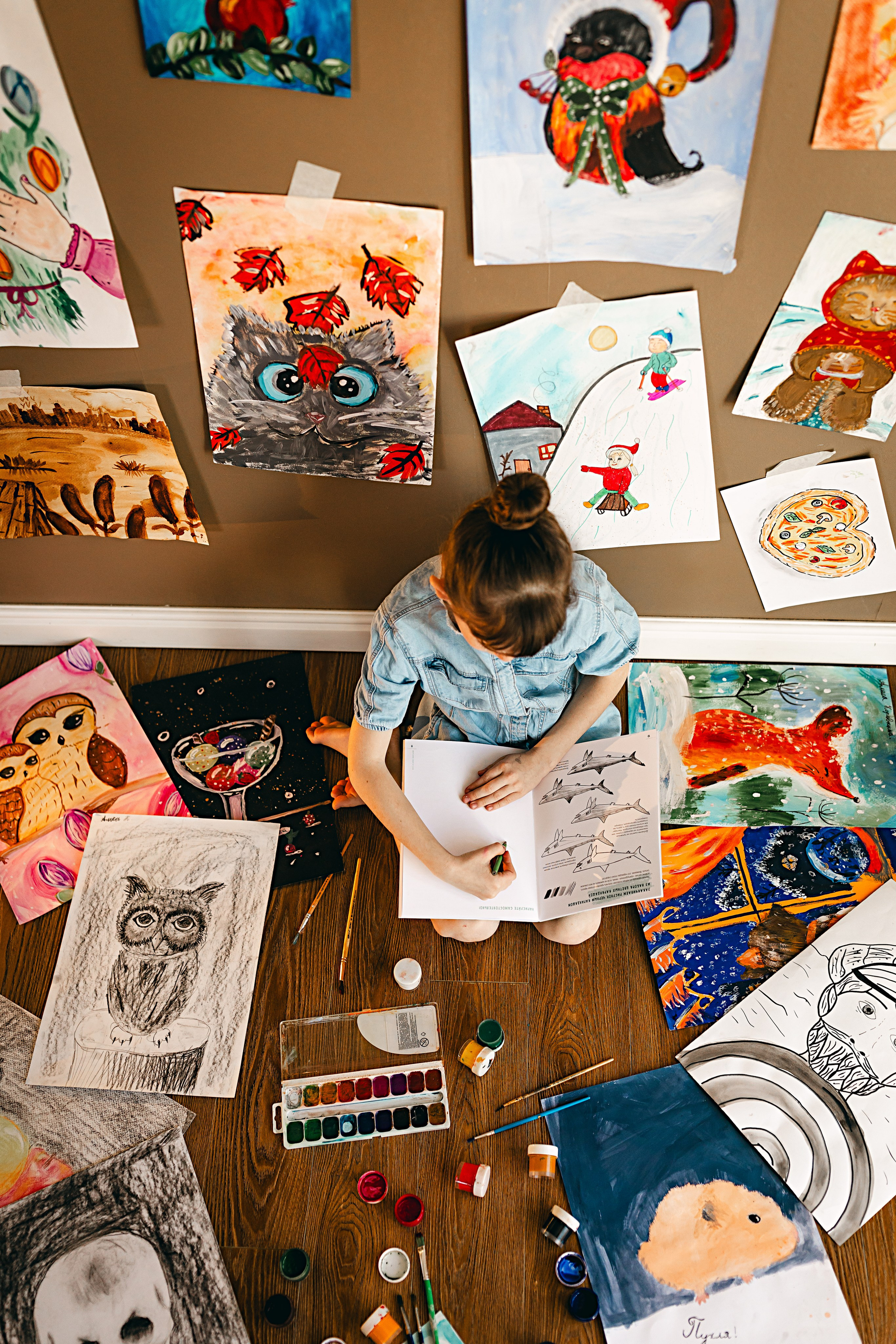 Алиска-художник. Детский и семейный фотограф в Красноярске Елена Коровкина