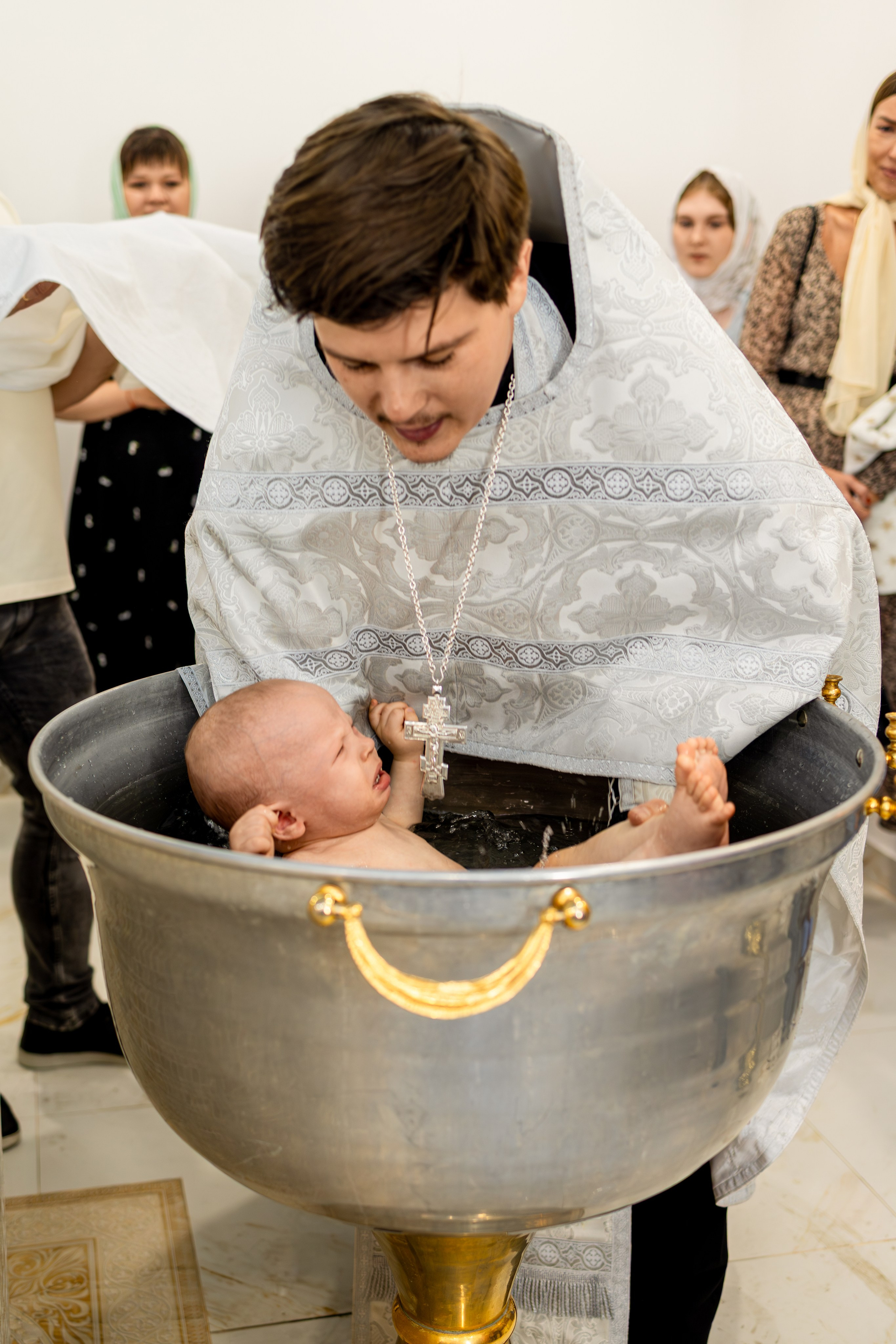Крещение Семёна. Фотограф Виктория Кравец
