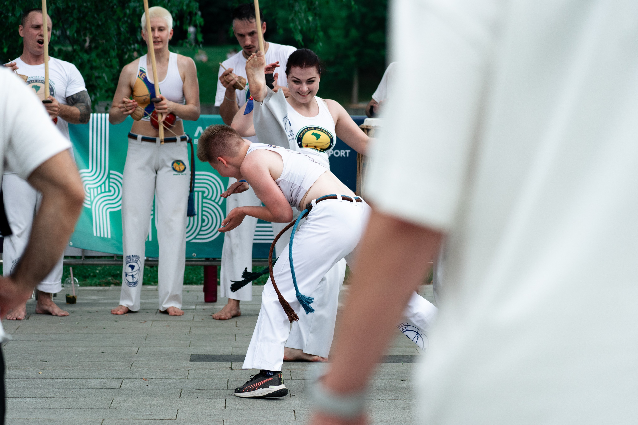 Открытый класс AXE Capoeira на фестивале неолимписких видов спорта на ВДНХ 2025 г:. Фотограф в Москве Ткаченко Владимир