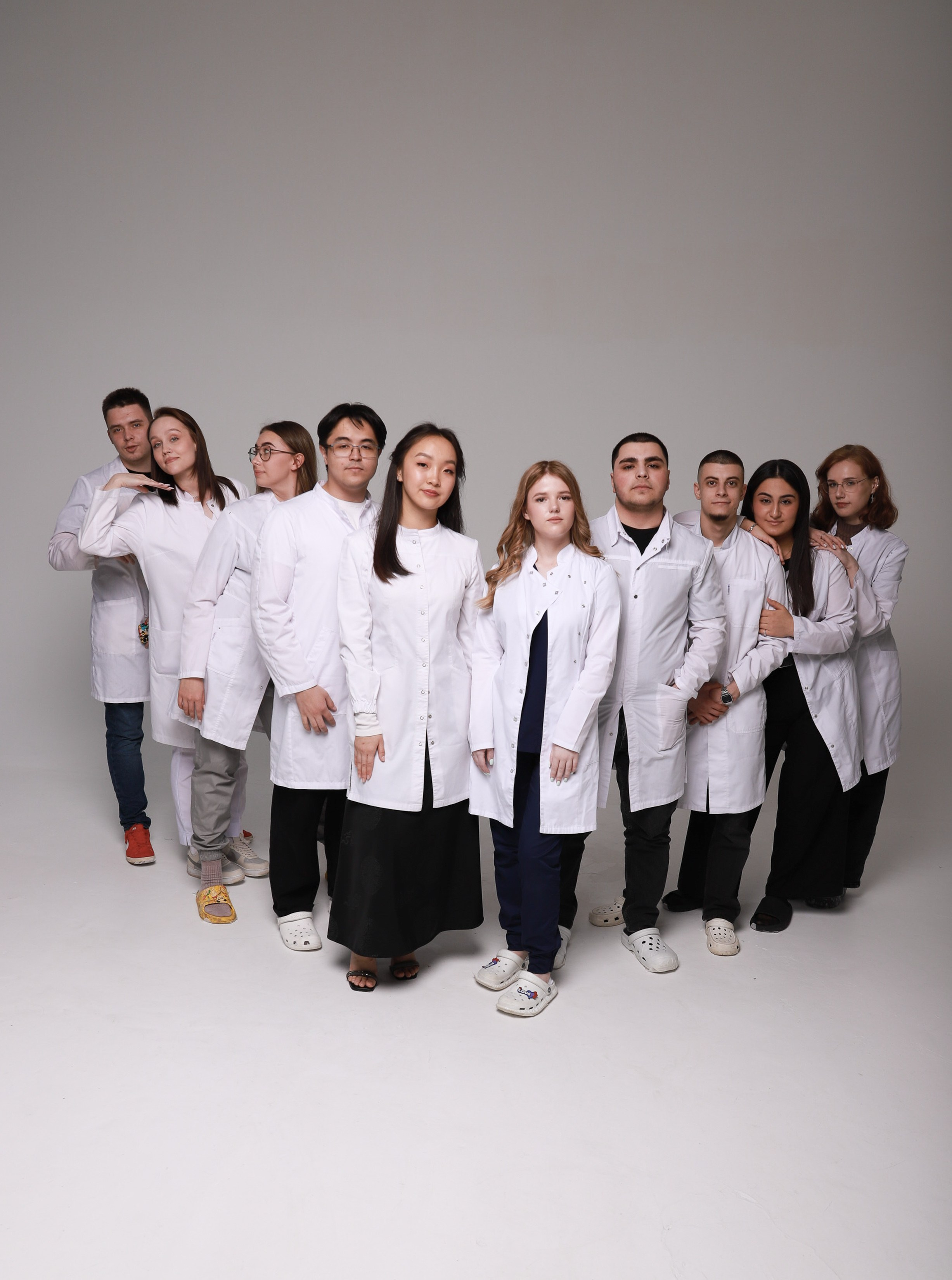 Выпускники-врачи. Фотограф Юлия Мальцева