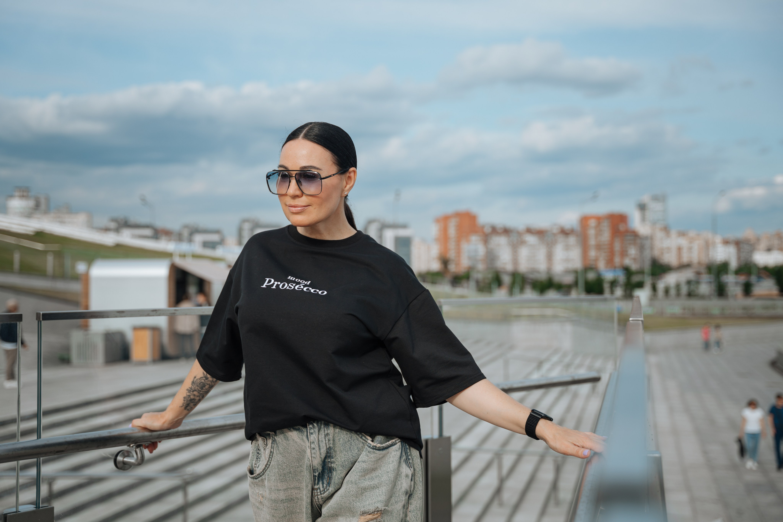 Елена. Лахта центр. Портретный фотограф в Санкт-Петербурге Дмитриева Наталия