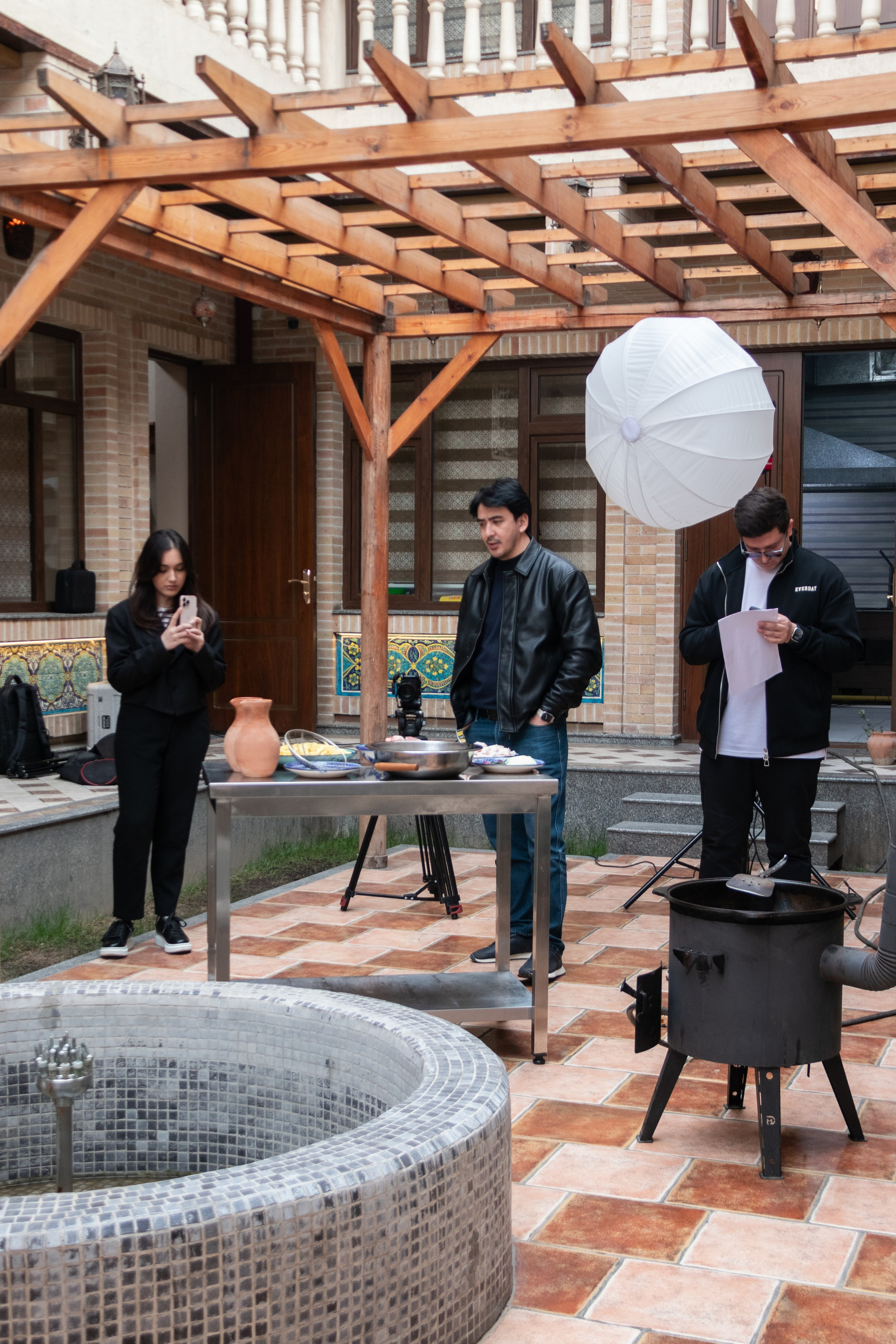 Backstage for Ikat production. Janie valde |photographer & visual artist