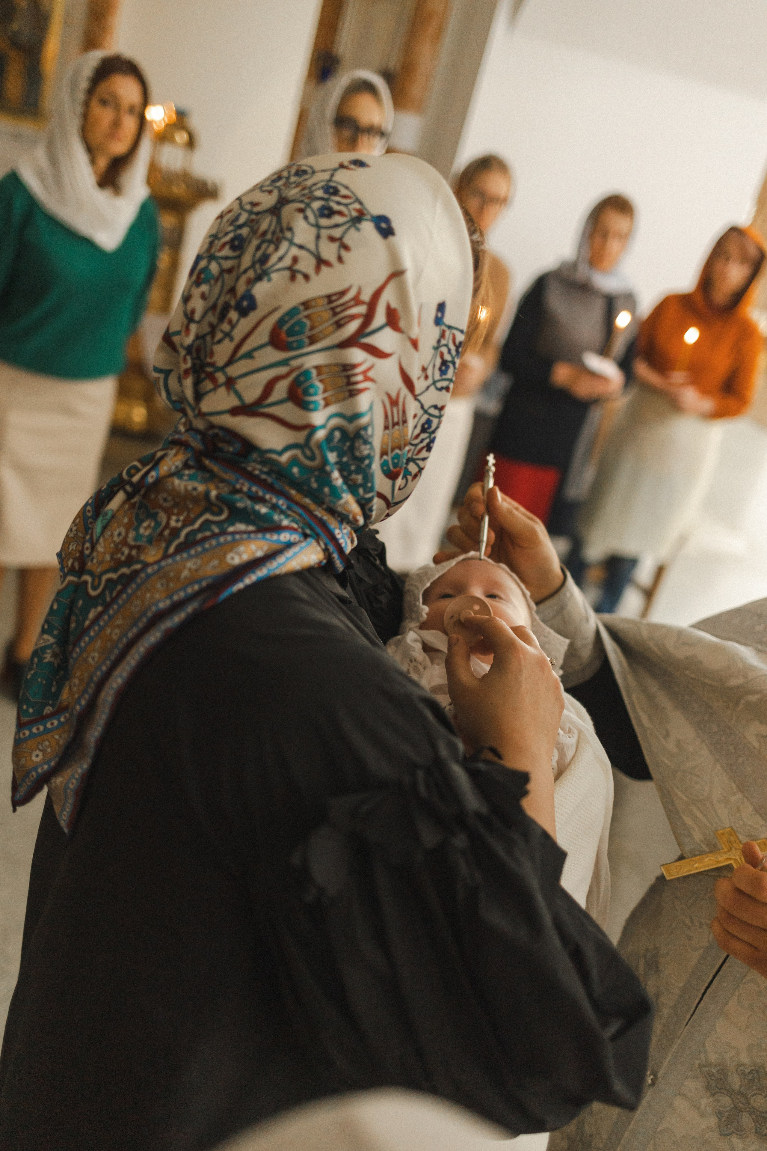 Крещение Стефании. Семейный фотограф в Москве