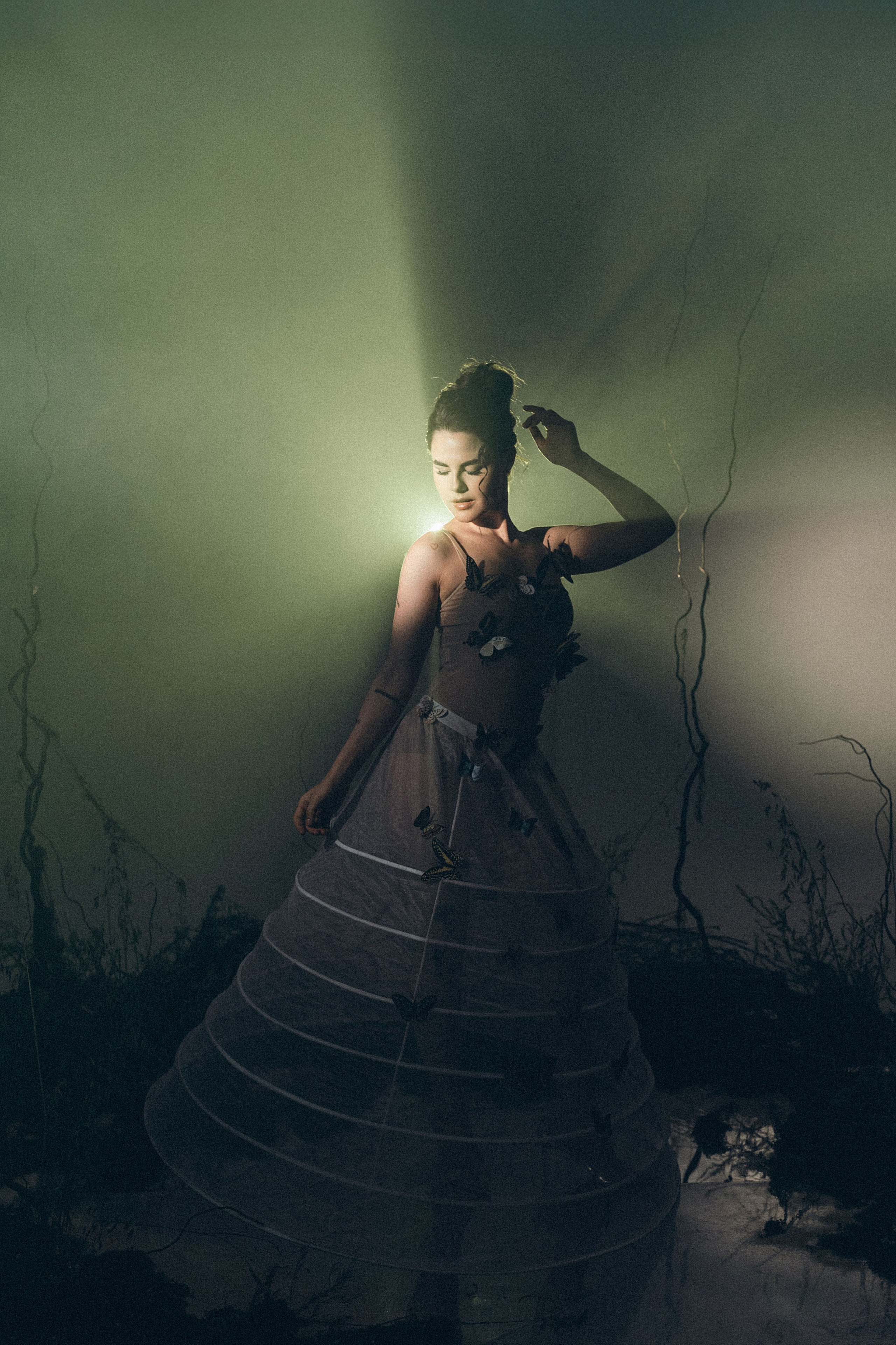 Мария с бабочками. Фотограф в Москве Ангелина Ким