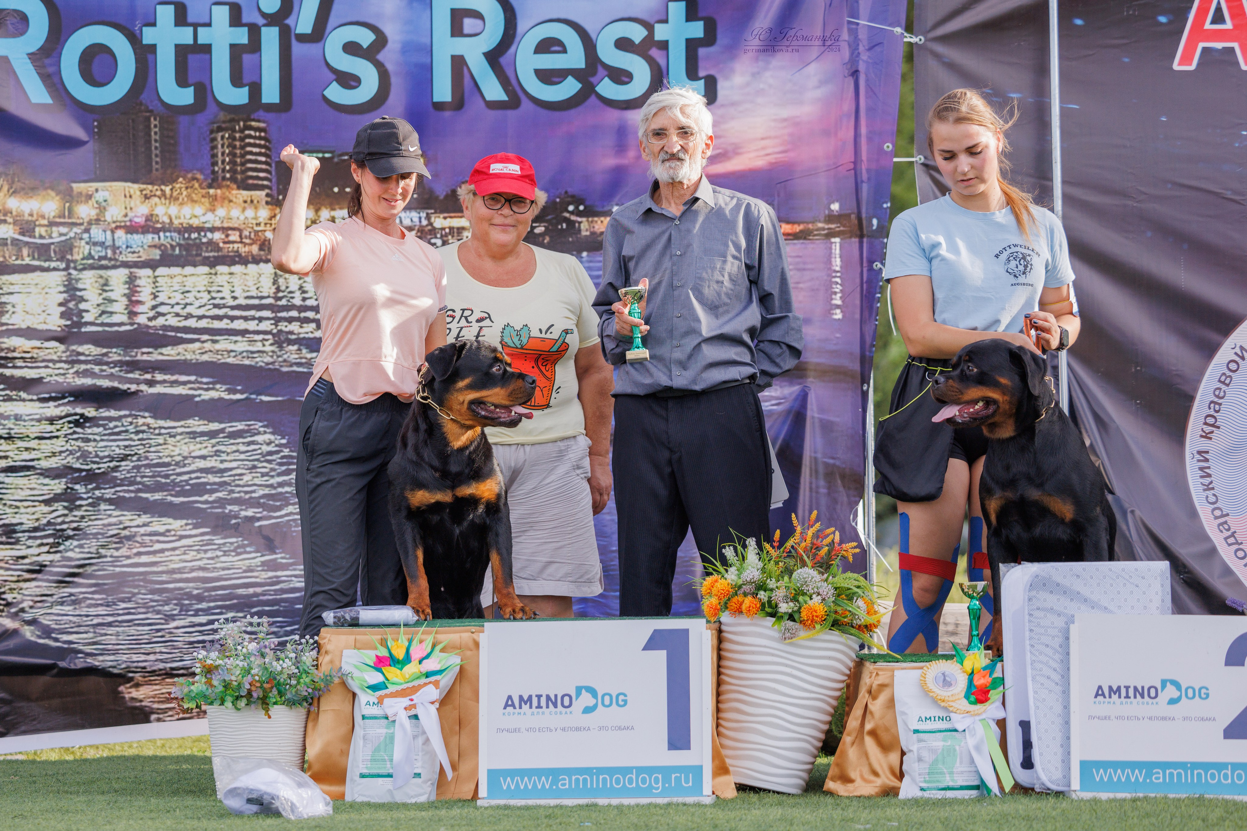 Анапа ротвейлеры 14-15.09.2024. Фотограф-анималист Юлия Германика