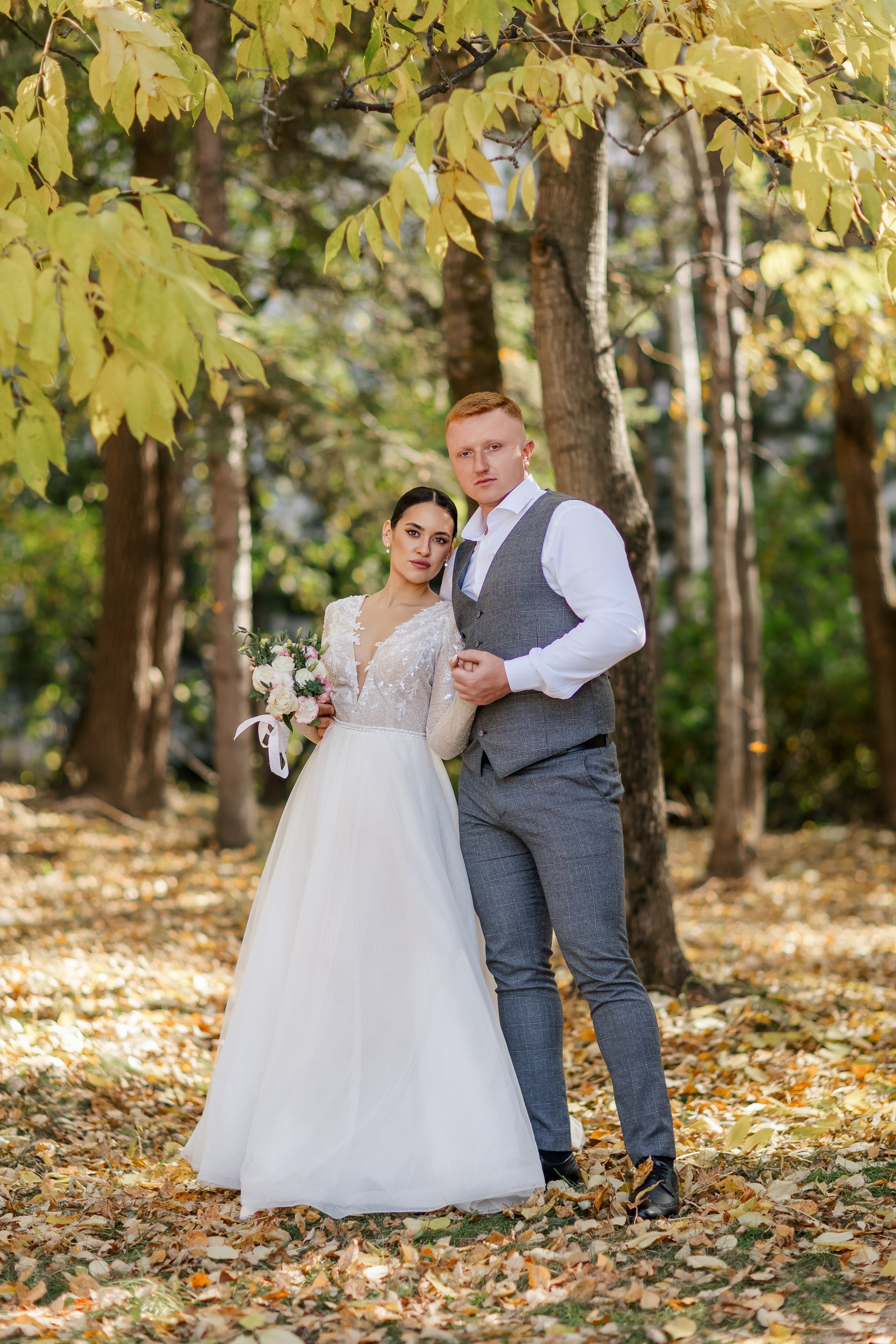 Степан и Алина. Красивая осенняя прогулка. Свадебный фотограф в Хабаровске
