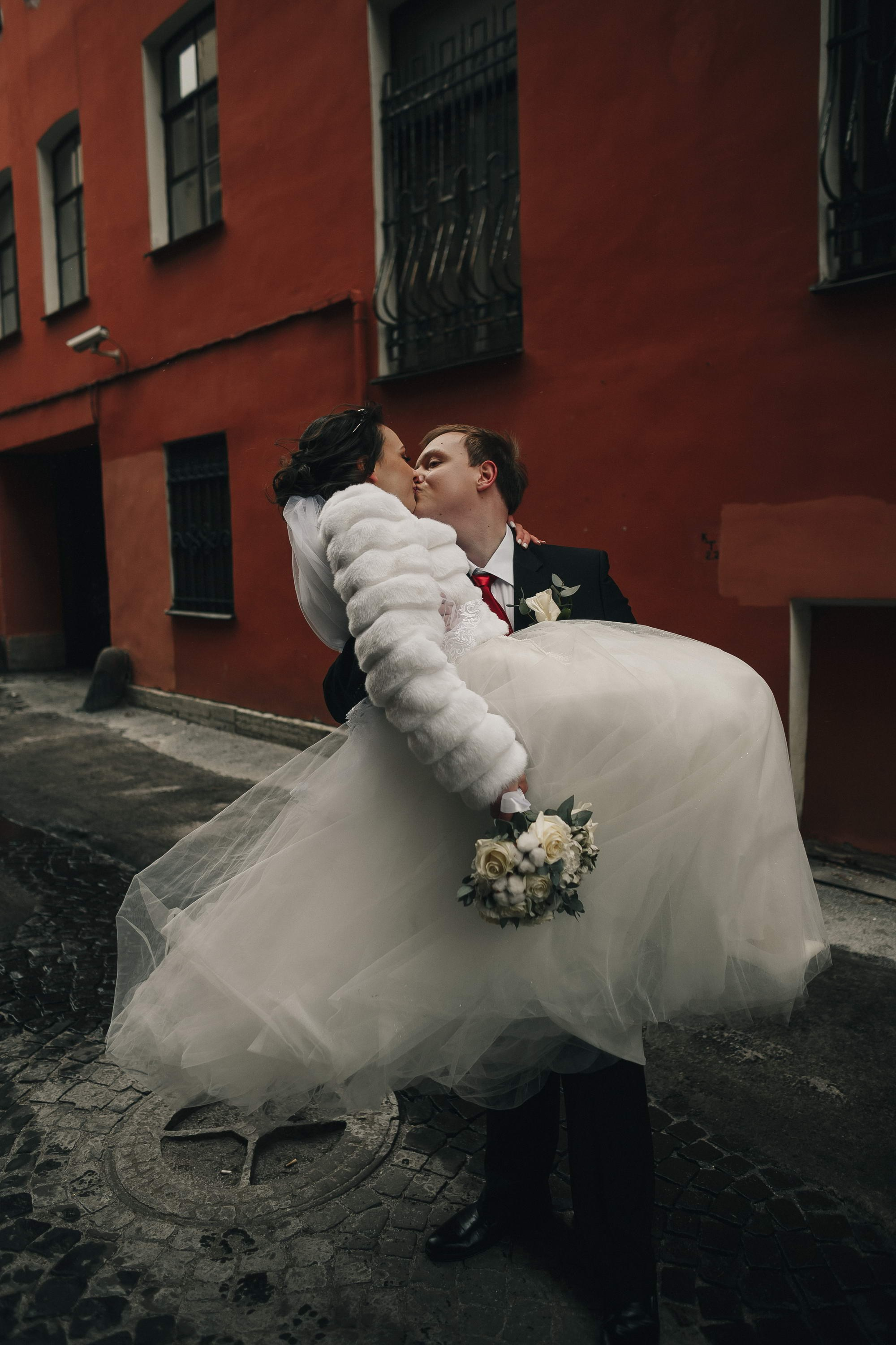 Свадьба в день влюблённых 14 февраля. Свадебный фотограф Игорь Брундасов 8PHOTO на свадьбу венчание загс СПб