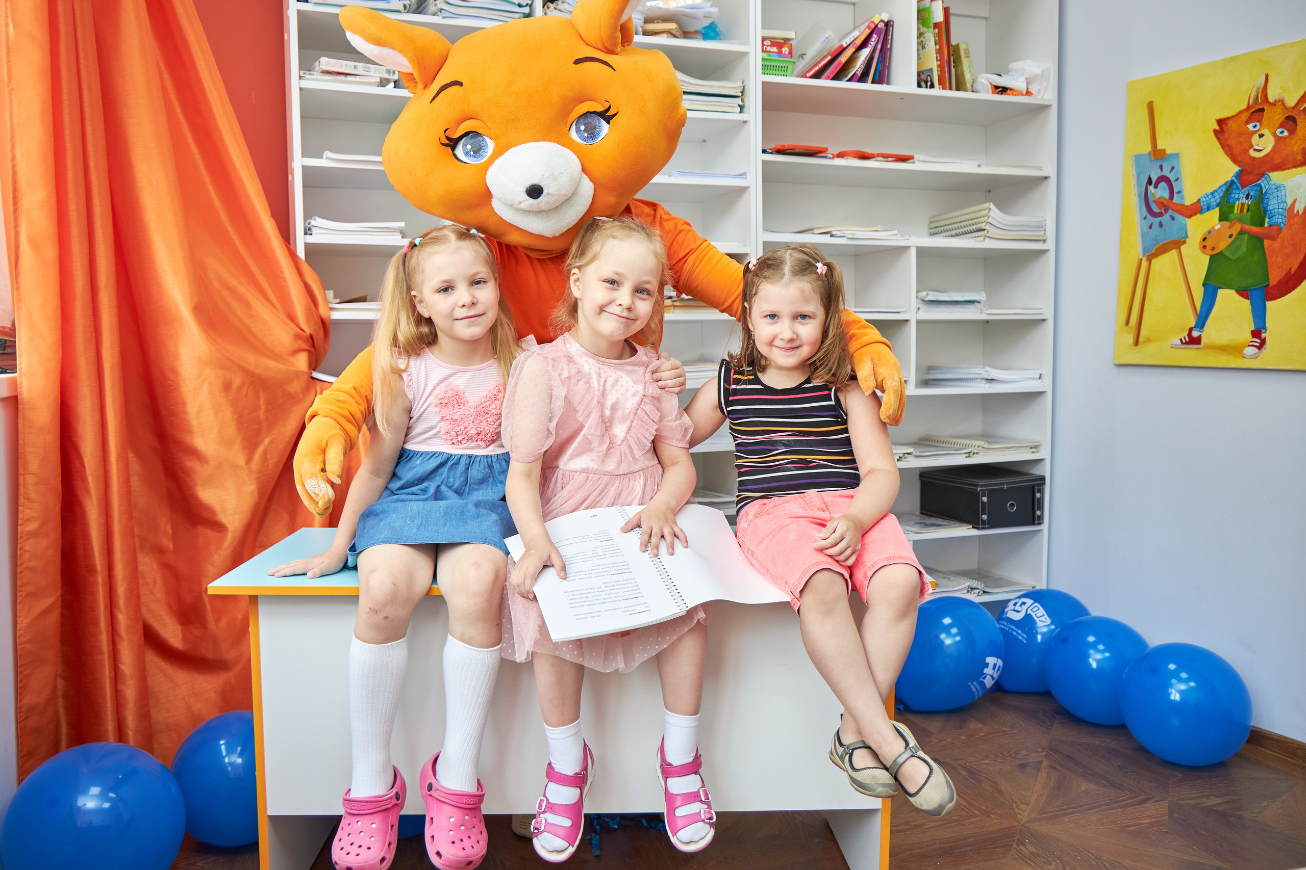 Репортажные кадры с детских праздников