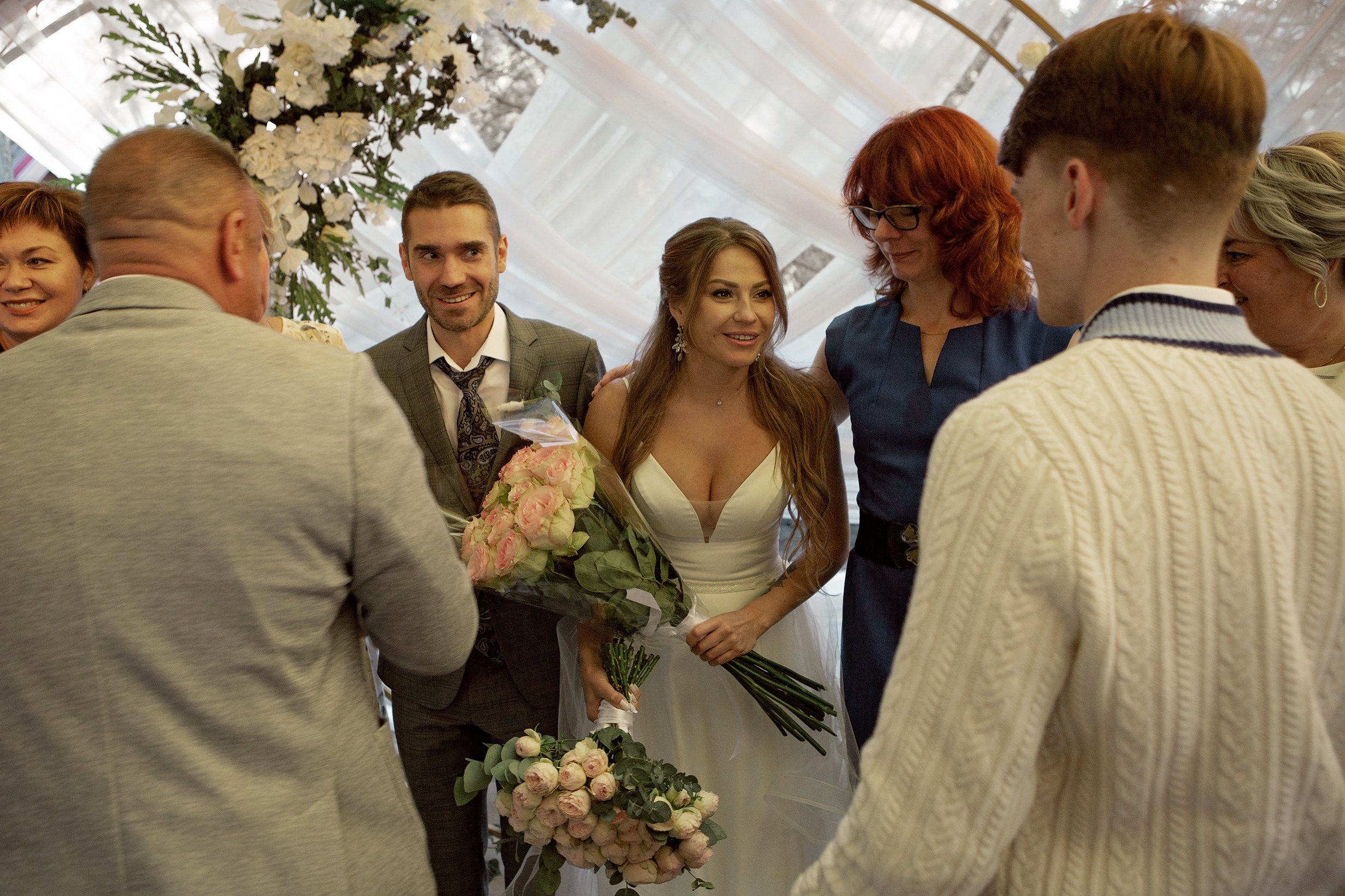 Свадьба с гостями. Свадебный и портретный фотограф Москва