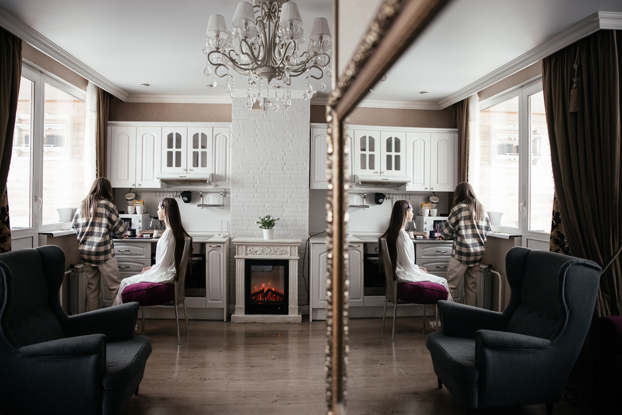 Наташа и Андрей. «Осторожно гололед». Фотограф Дима Третий