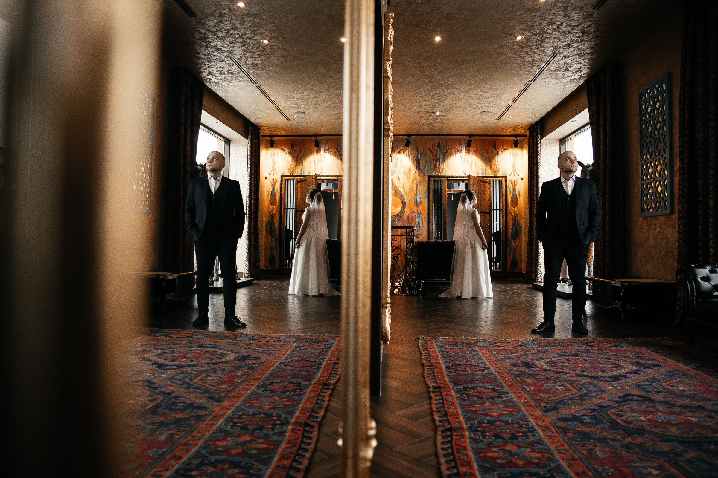 Наташа и Андрей. «Осторожно гололед». Фотограф Дима Третий