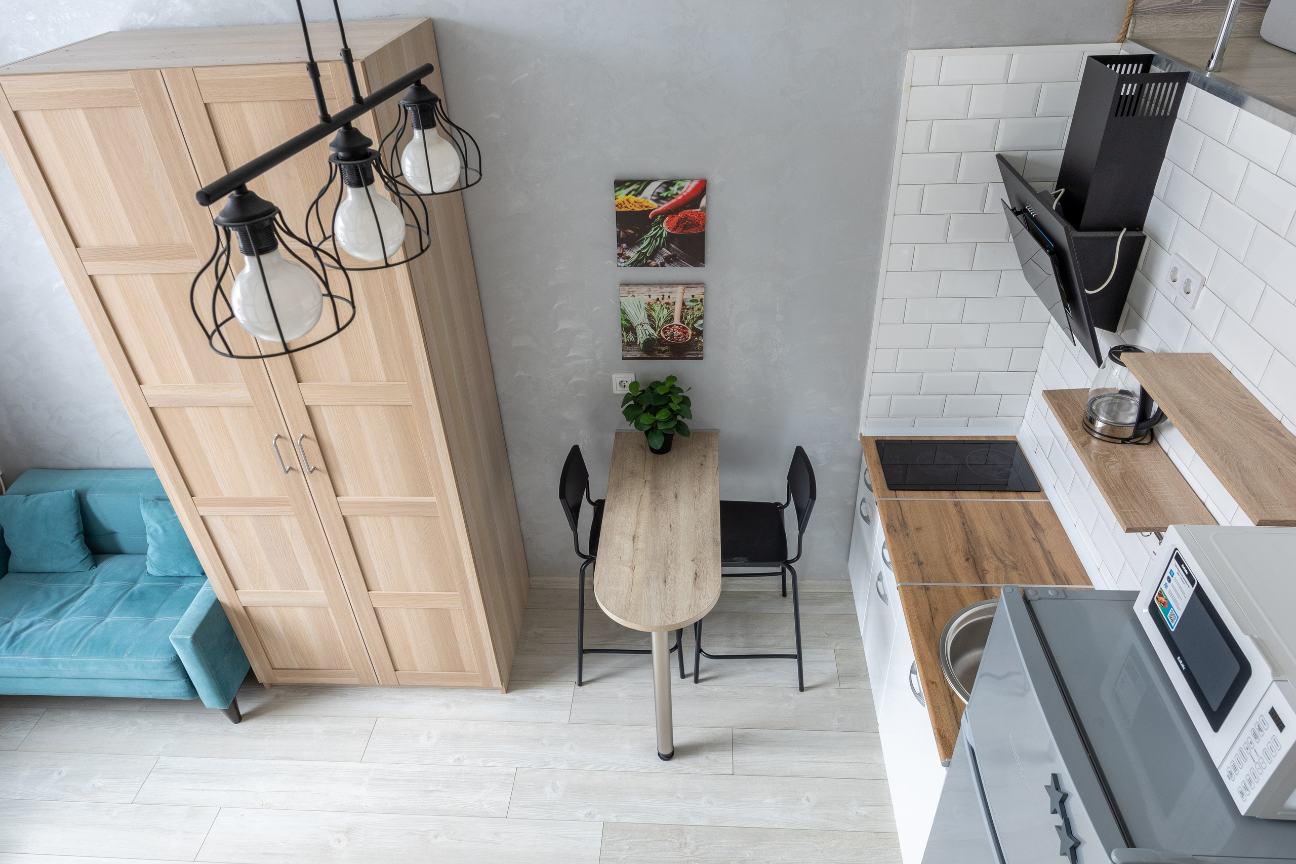 Двухуровневая студия для аренды. Интерьерный фотограф в Москве Сергей Чекмезов