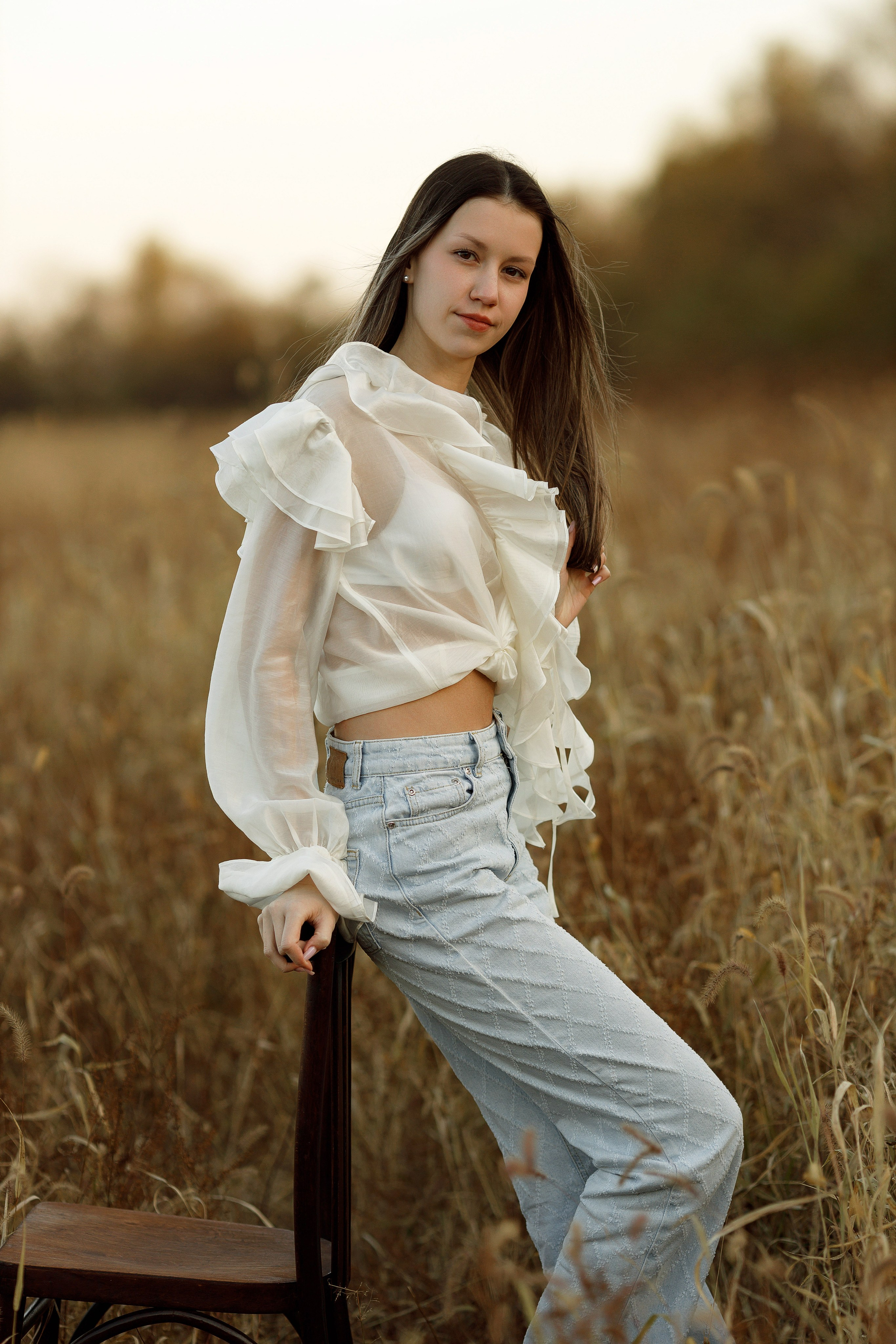 Осень 11 класс (съемка в поле). Photoalbum-vl.ru