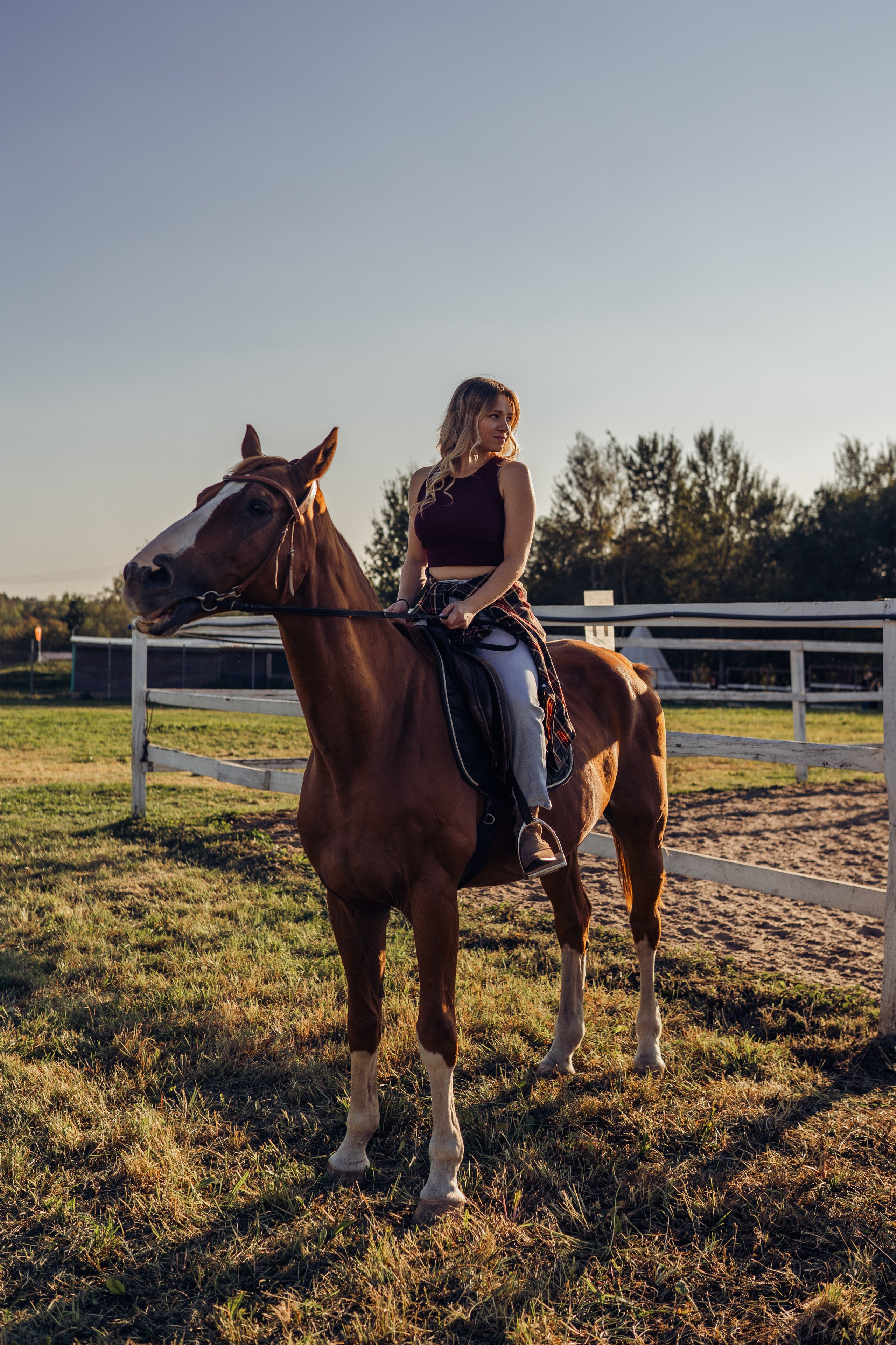Фотосессия и прогулка на лошади. Семейный и детский фотограф Долгопрудный, Мария Кухтарова