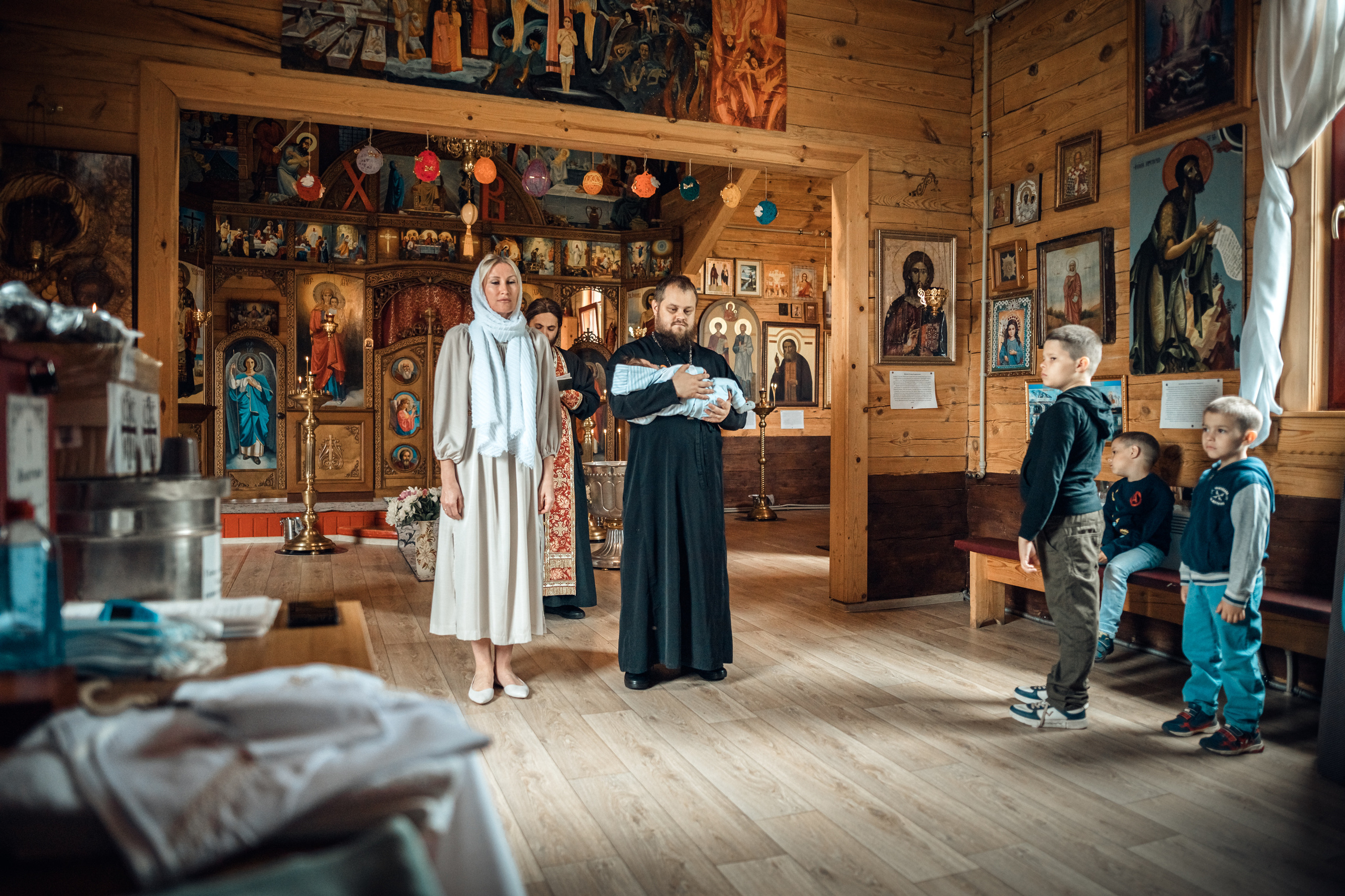 Таинство крещения Мирослава. Фотограф на крещение и венчание в Самаре и Тольятти Елена Арди
