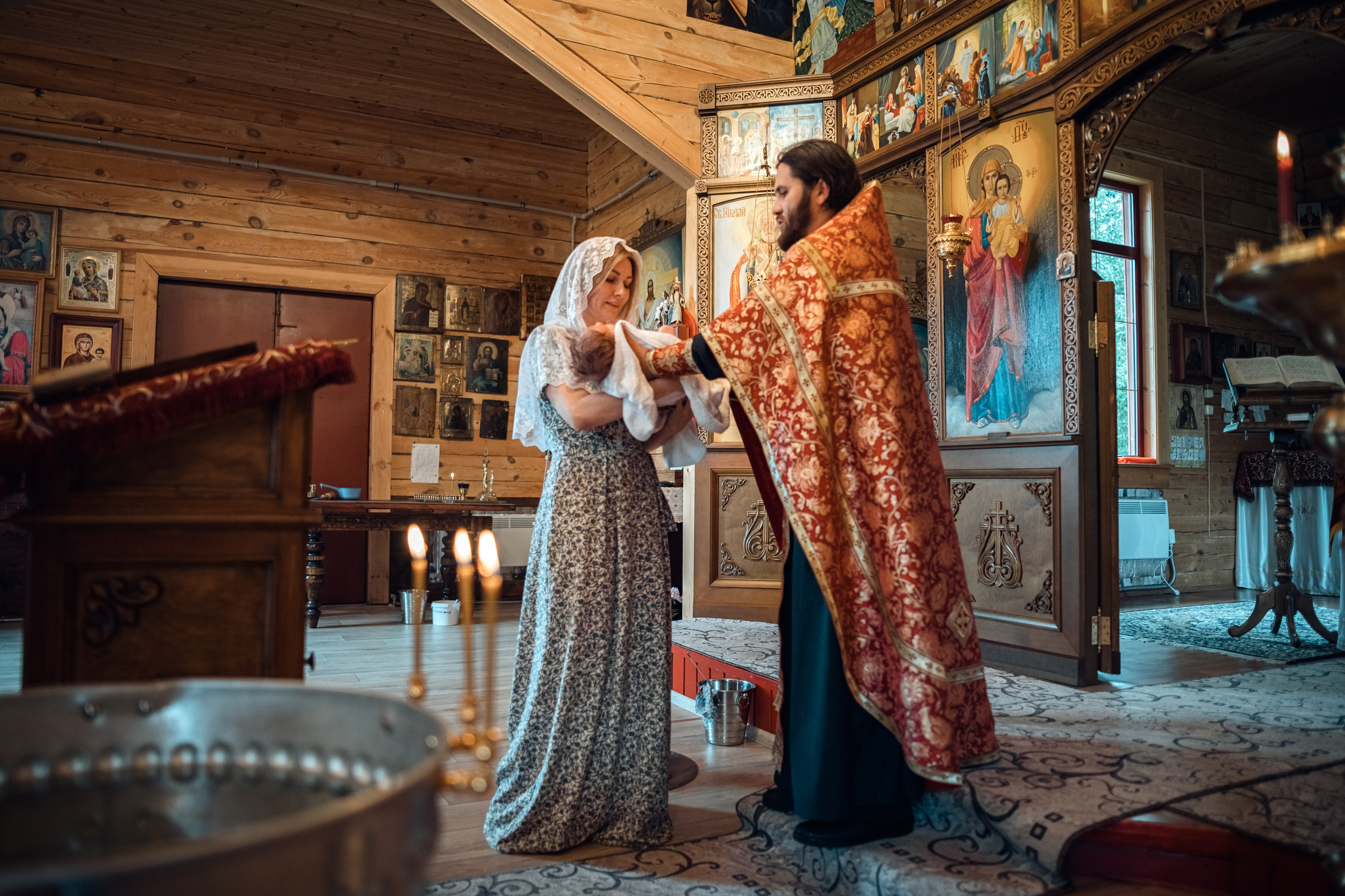 Таинство крещения Мирослава. Фотограф на крещение и венчание в Самаре и Тольятти Елена Арди