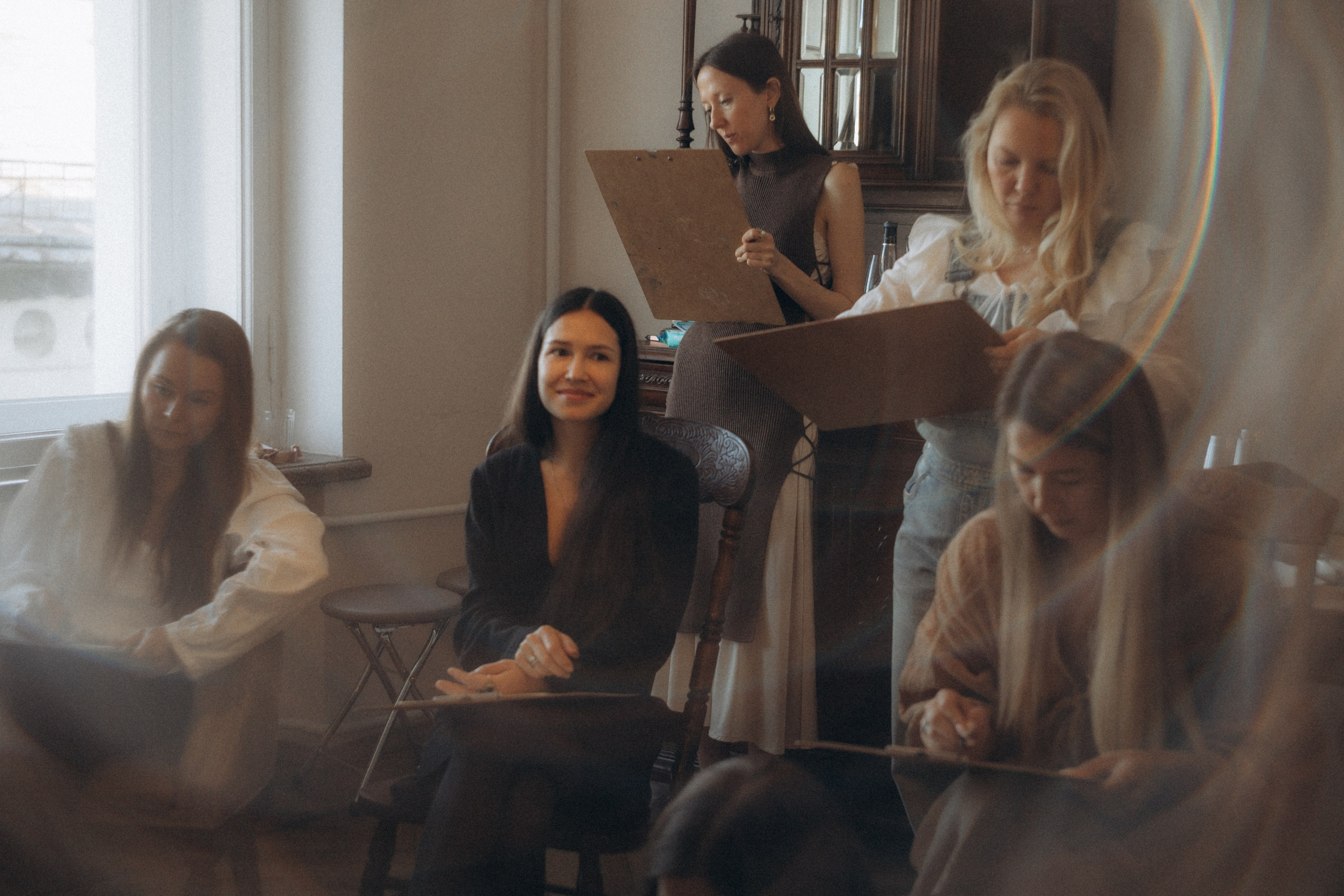 Арт-полдник с женским сообществом. Семейный фотограф в Москве Валерия Карпова