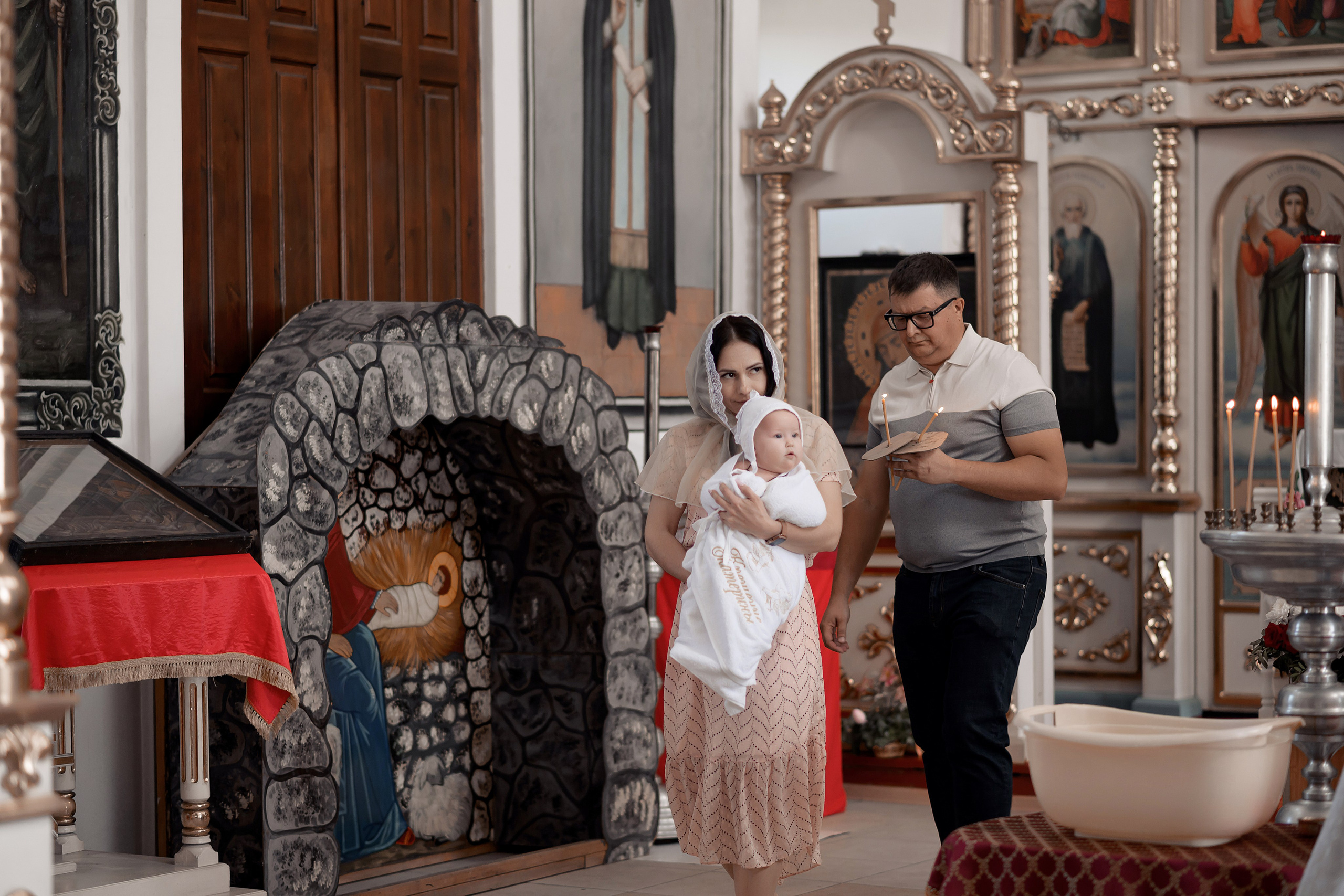 Крещение Екатнрины. Свадебный фотограф Белгород Валуйки Старый Оскол Воронеж